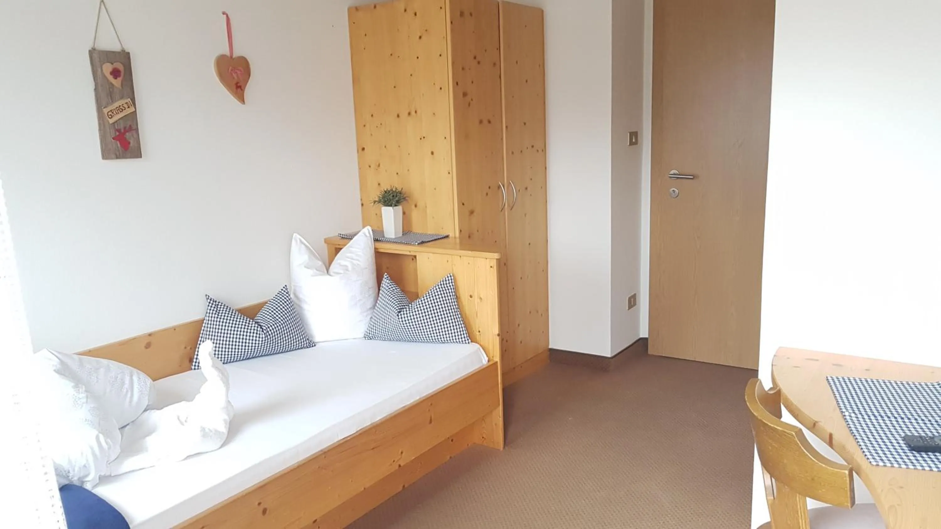 Bed in Pension Lärchenhof