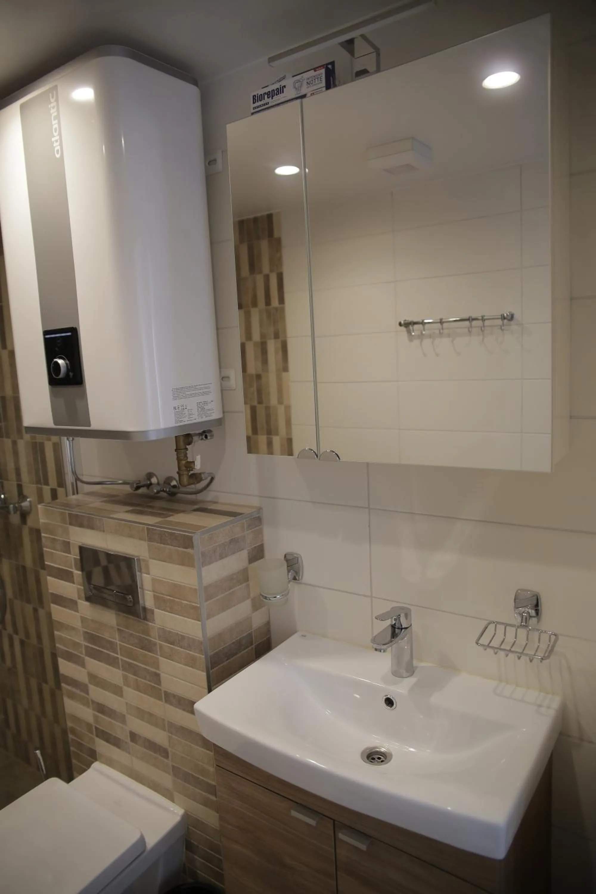 Bathroom in Old Town Bakery