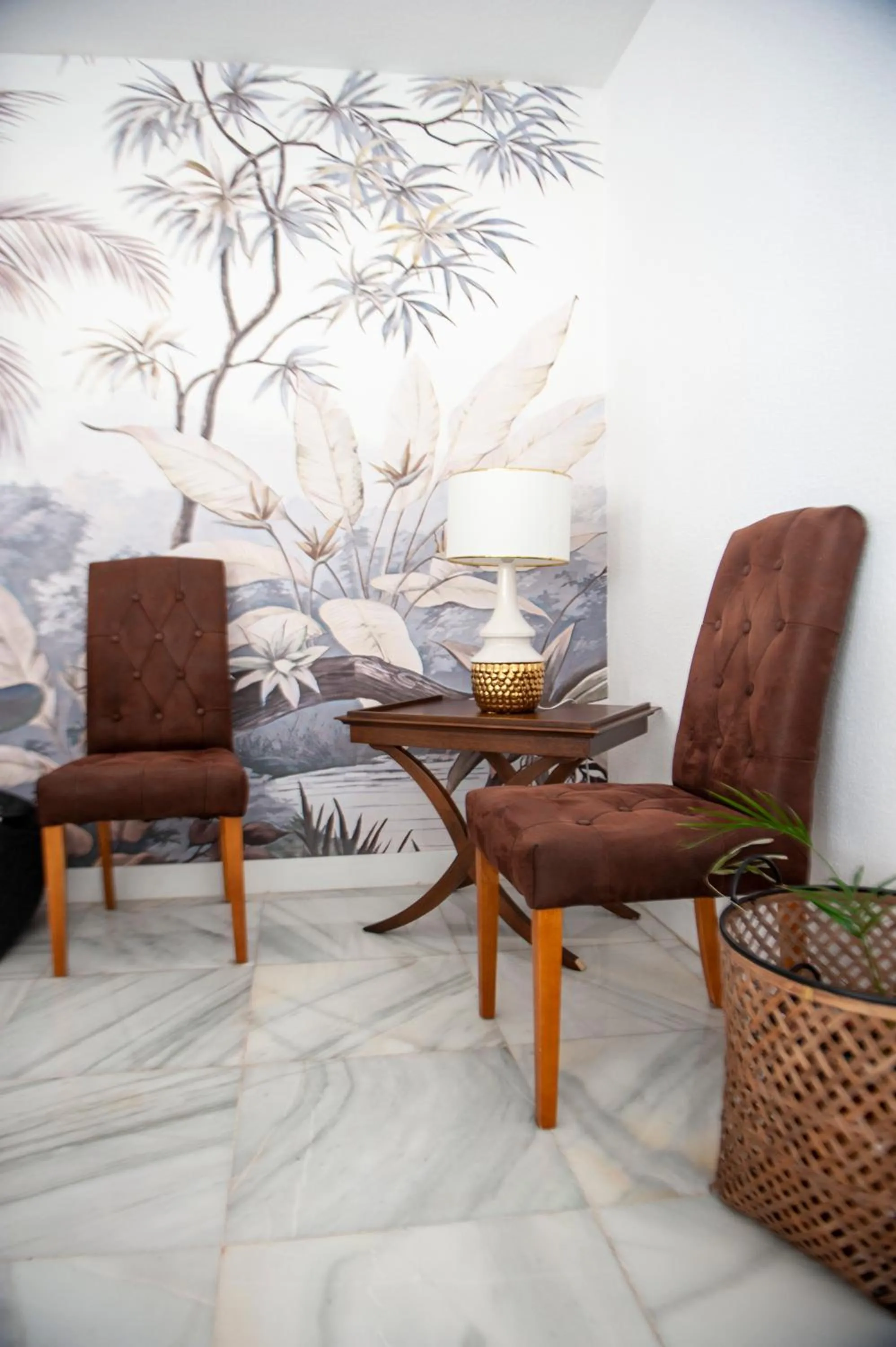 Seating area in Villa Marina