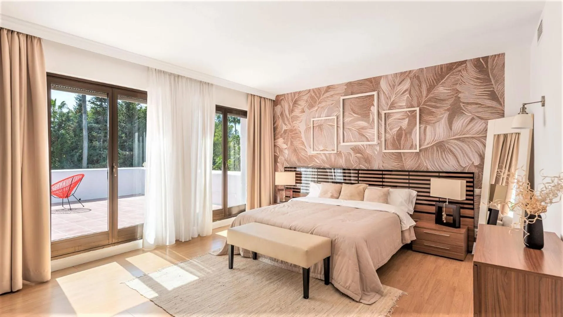 Bed in Villa Marina