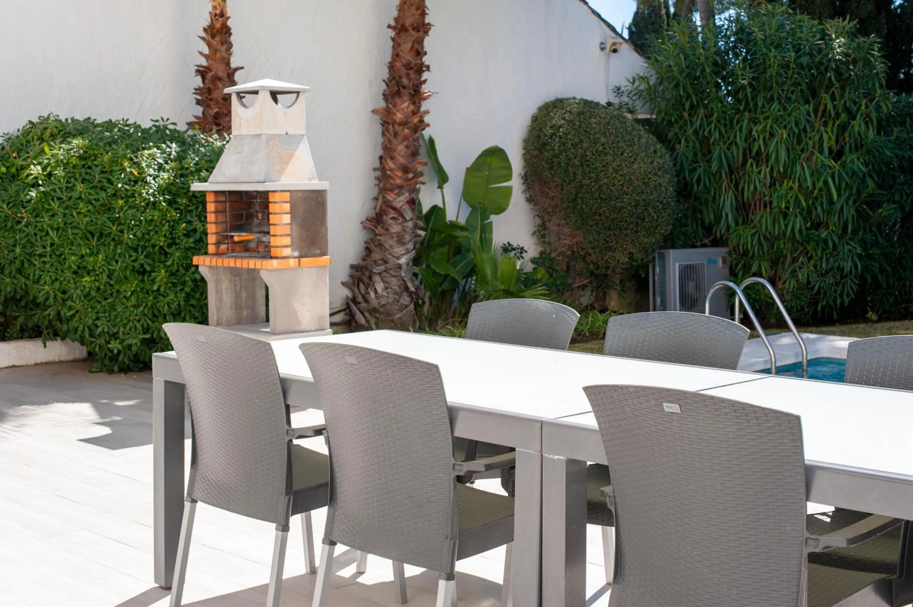 Patio in Villa Marina