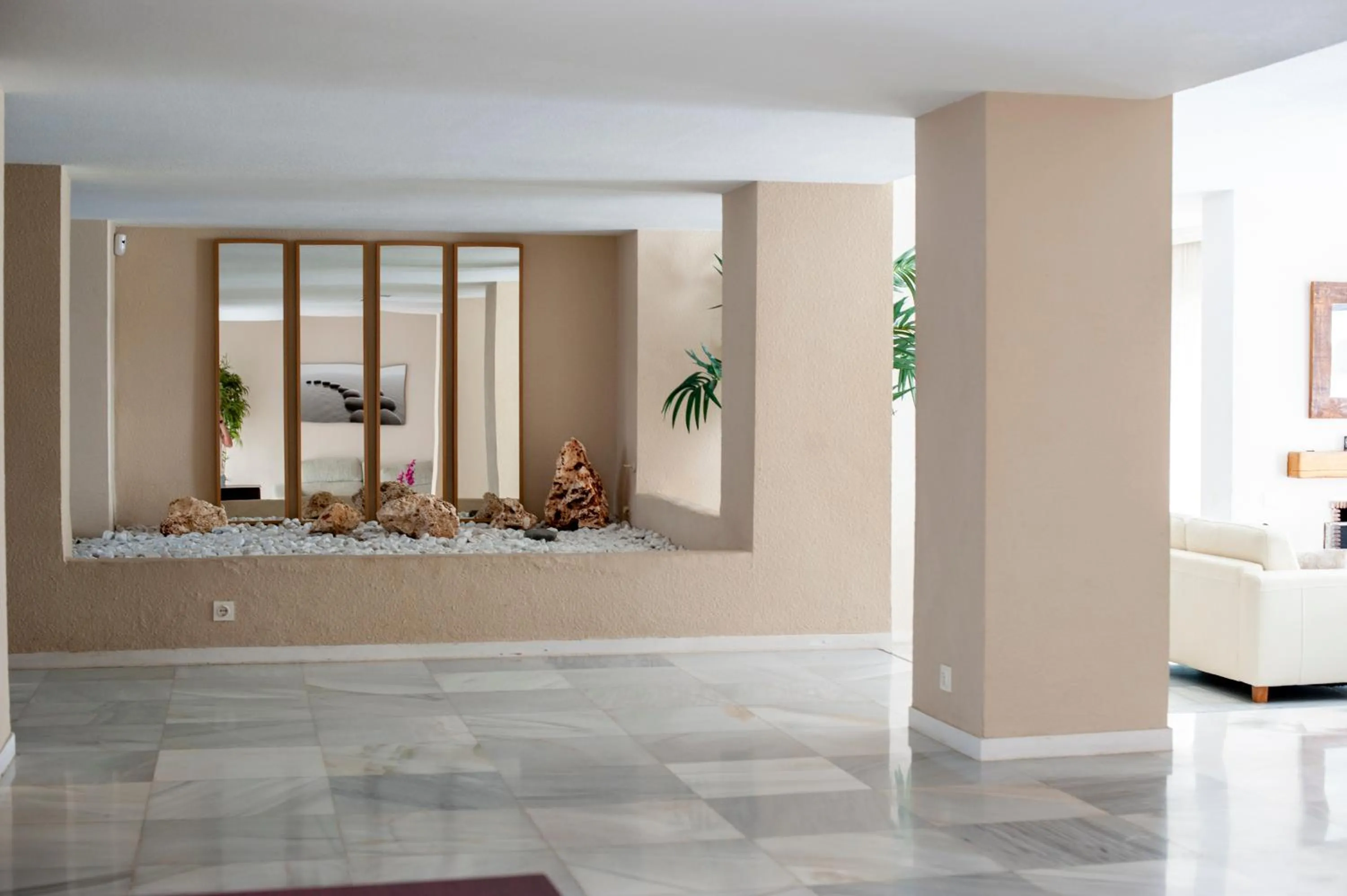 Living room in Villa Marina