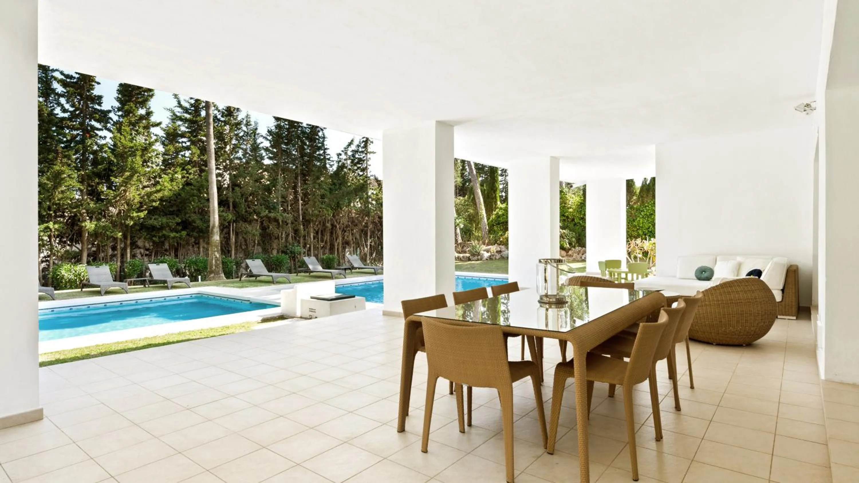 Balcony/Terrace in Villa Marina