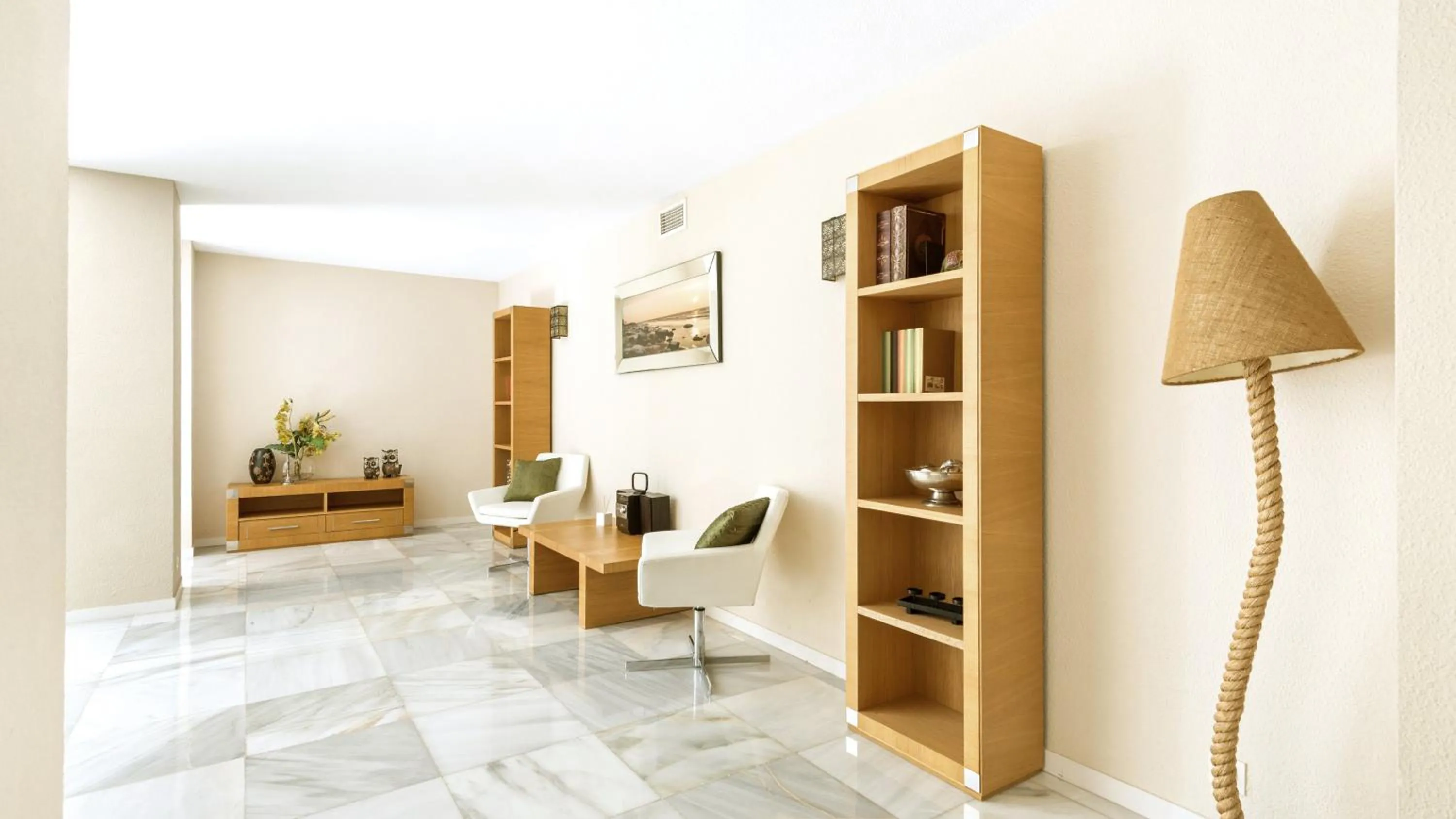 Living room in Villa Marina