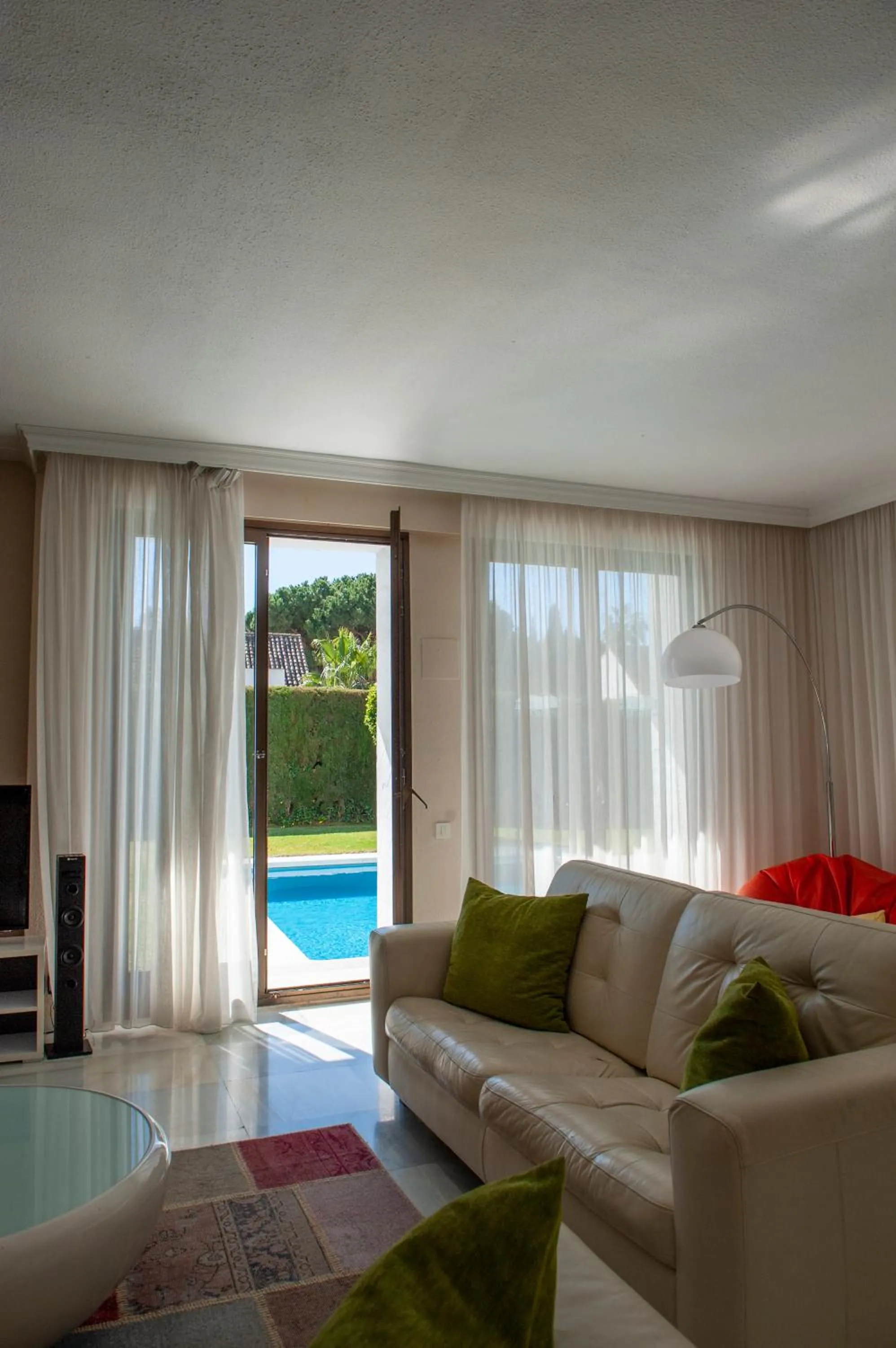 Living room in Villa Marina