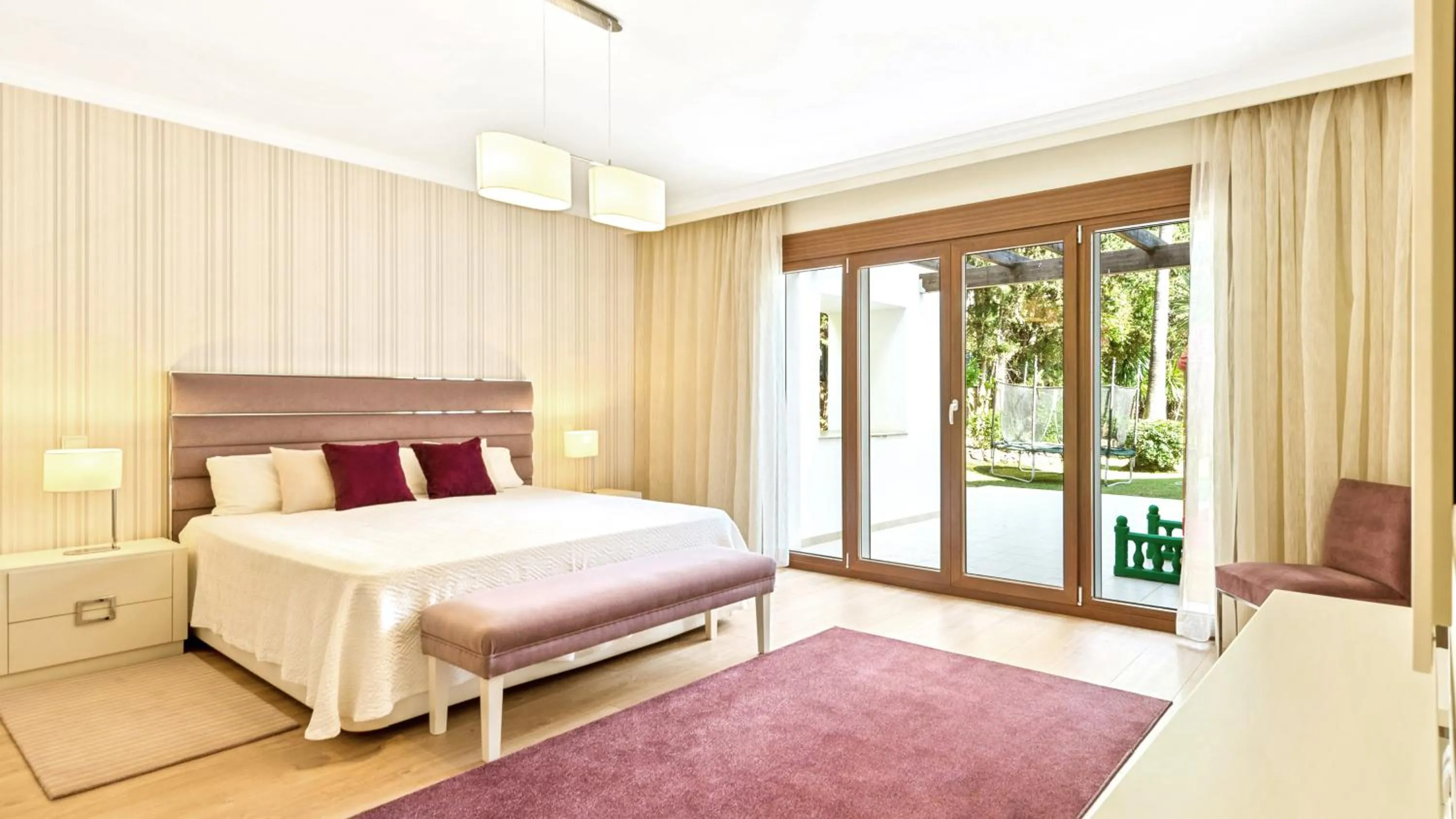 Bed in Villa Marina
