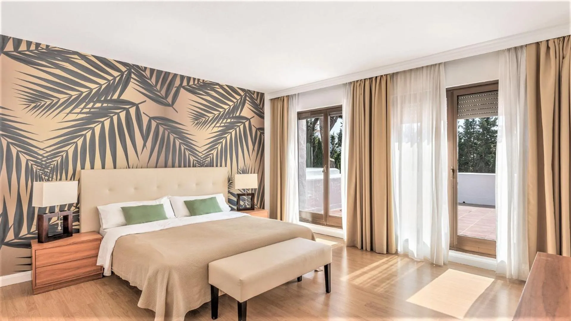 Bed in Villa Marina