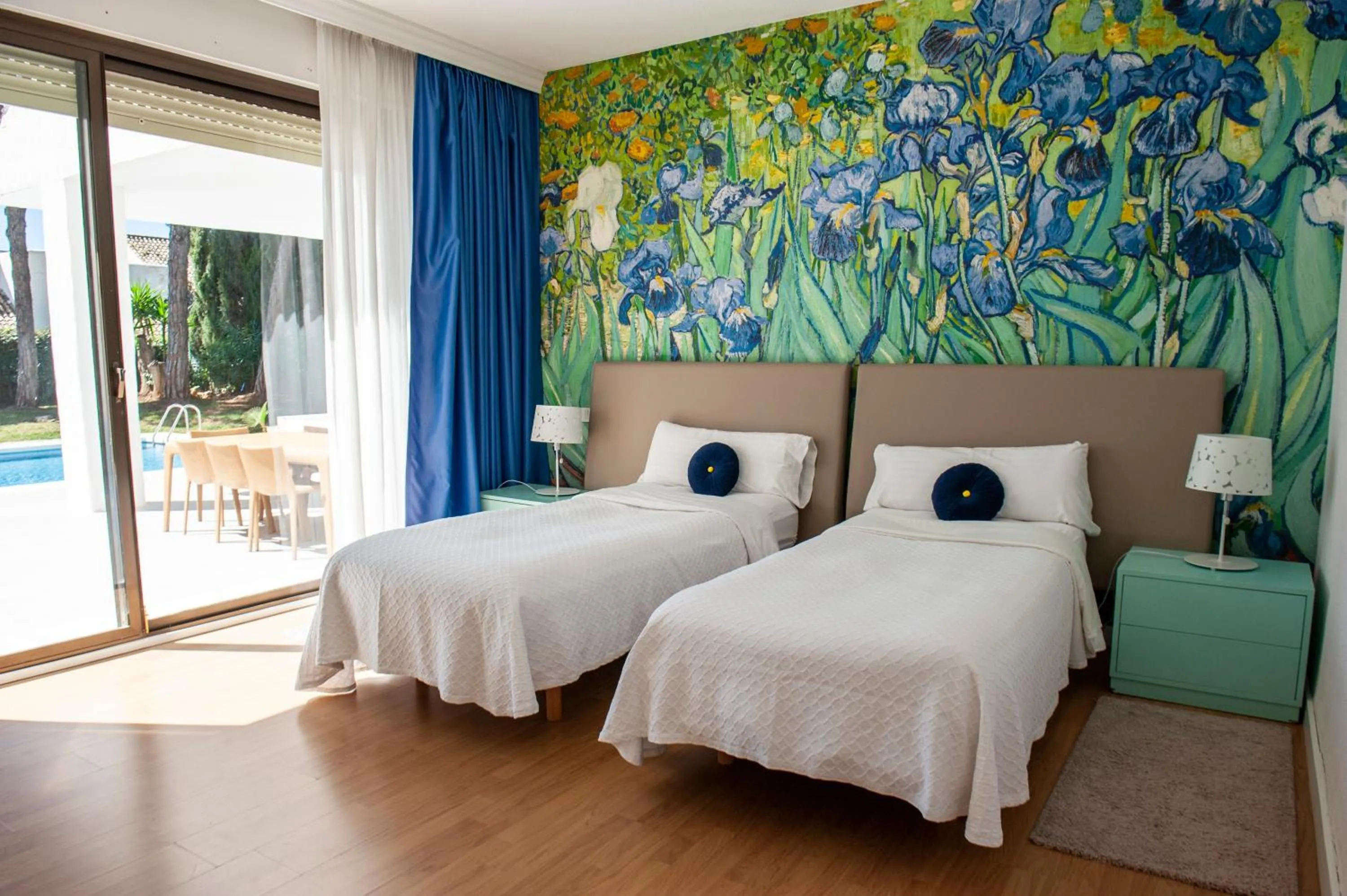 Bed in Villa Marina