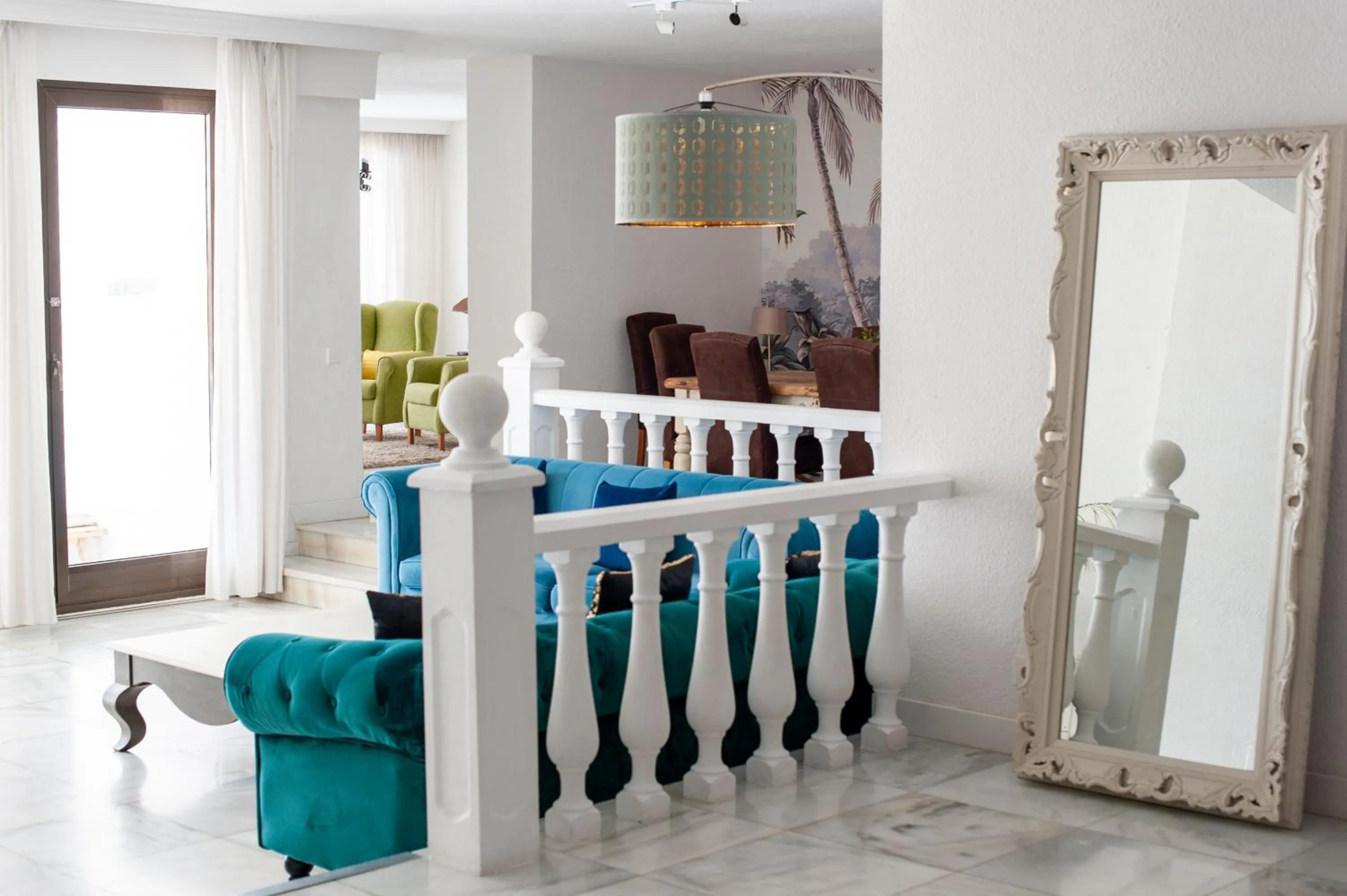 Living room, Bed in Villa Marina