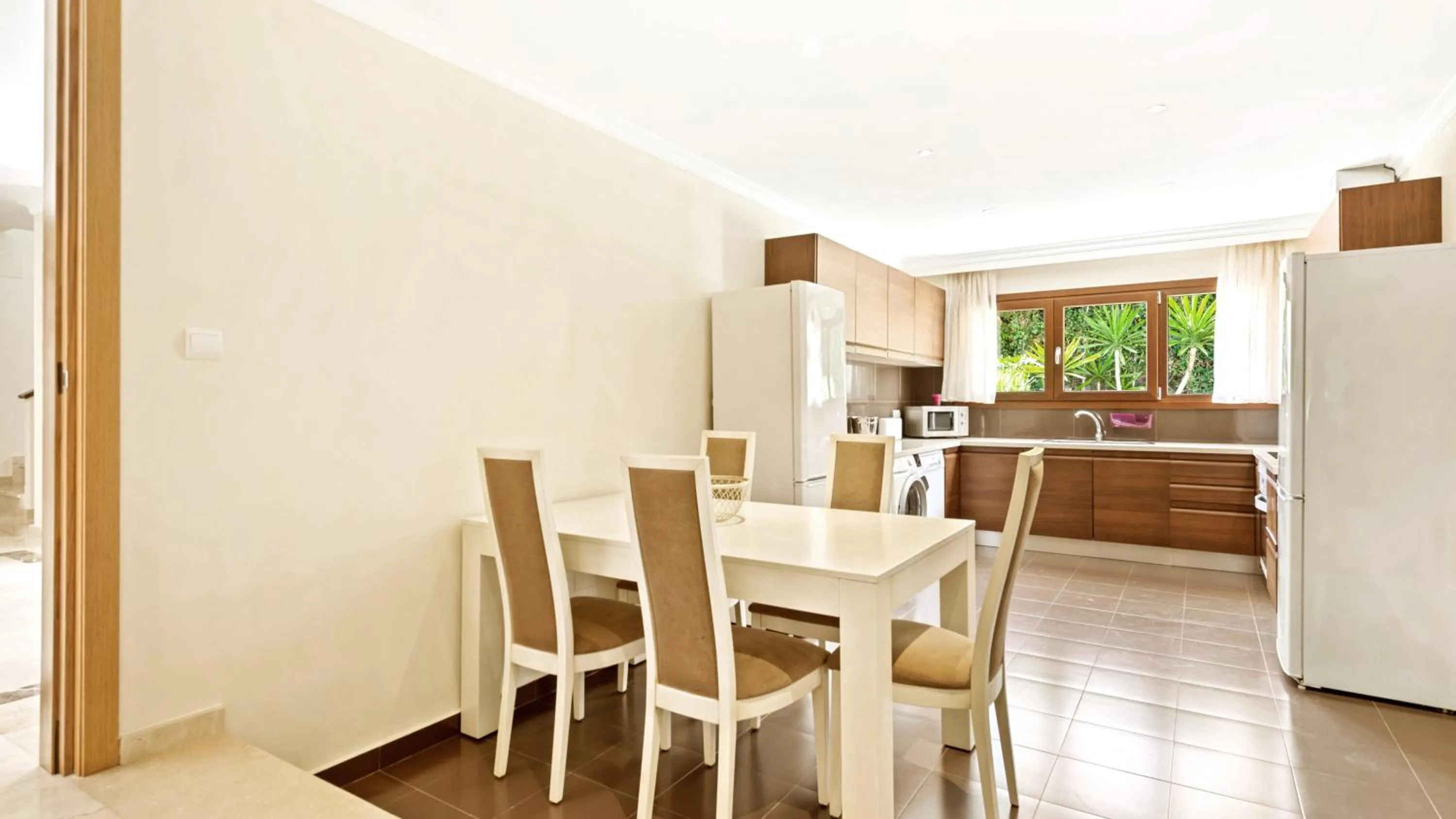 Kitchen or kitchenette in Villa Marina