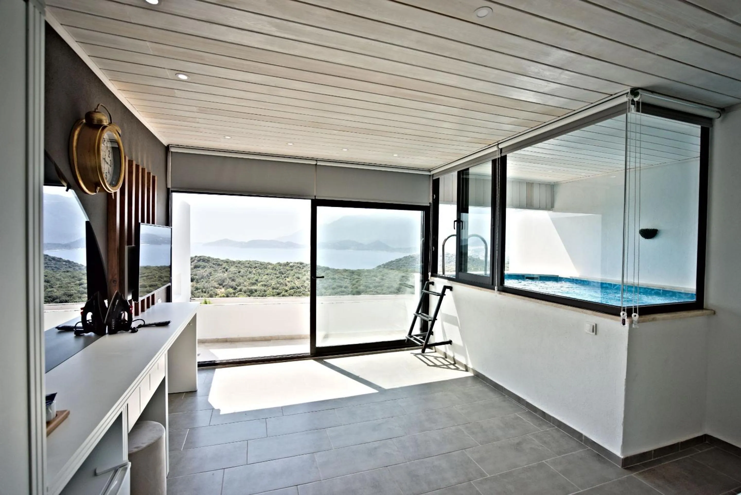 Pool view in Stonehillkaş