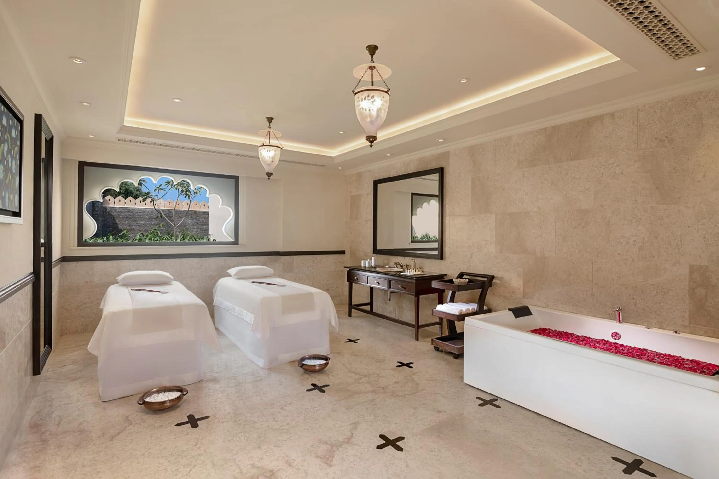 Spa and wellness centre/facilities, Bed in Aurika, Udaipur - Luxury by Lemon Tree Hotels