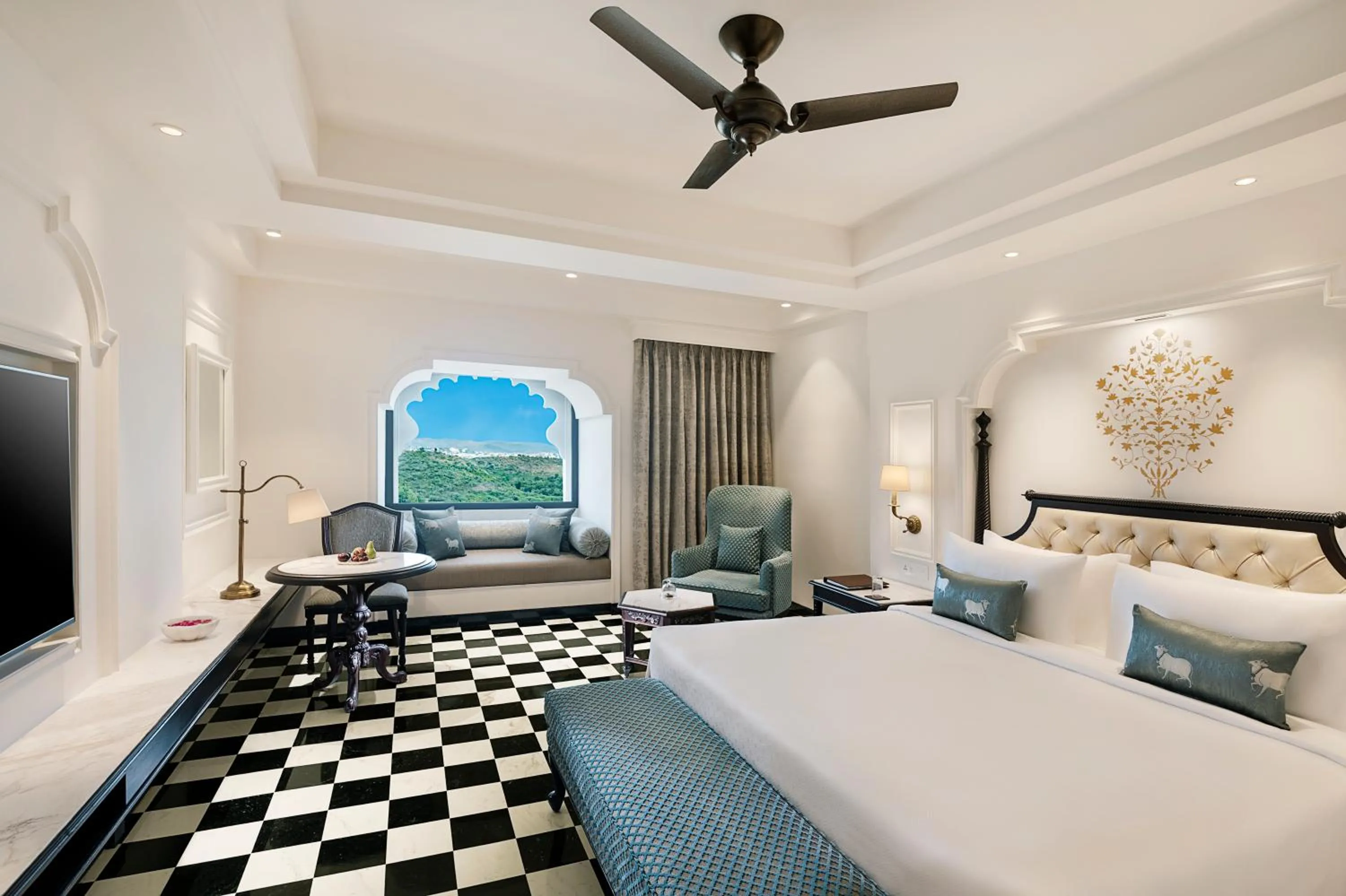 Bedroom, Bed in Aurika, Udaipur - Luxury by Lemon Tree Hotels