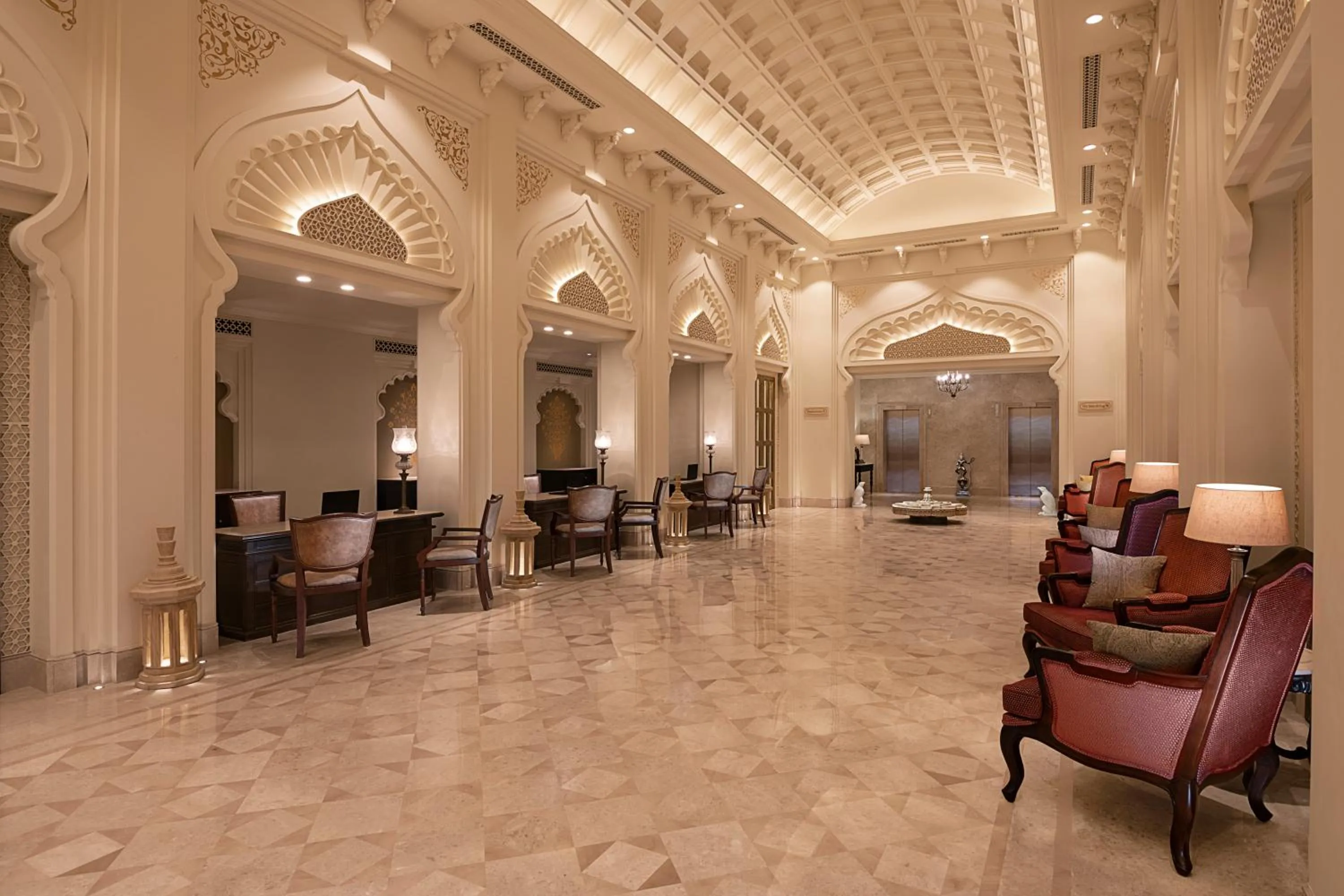 Lobby or reception in Aurika, Udaipur - Luxury by Lemon Tree Hotels