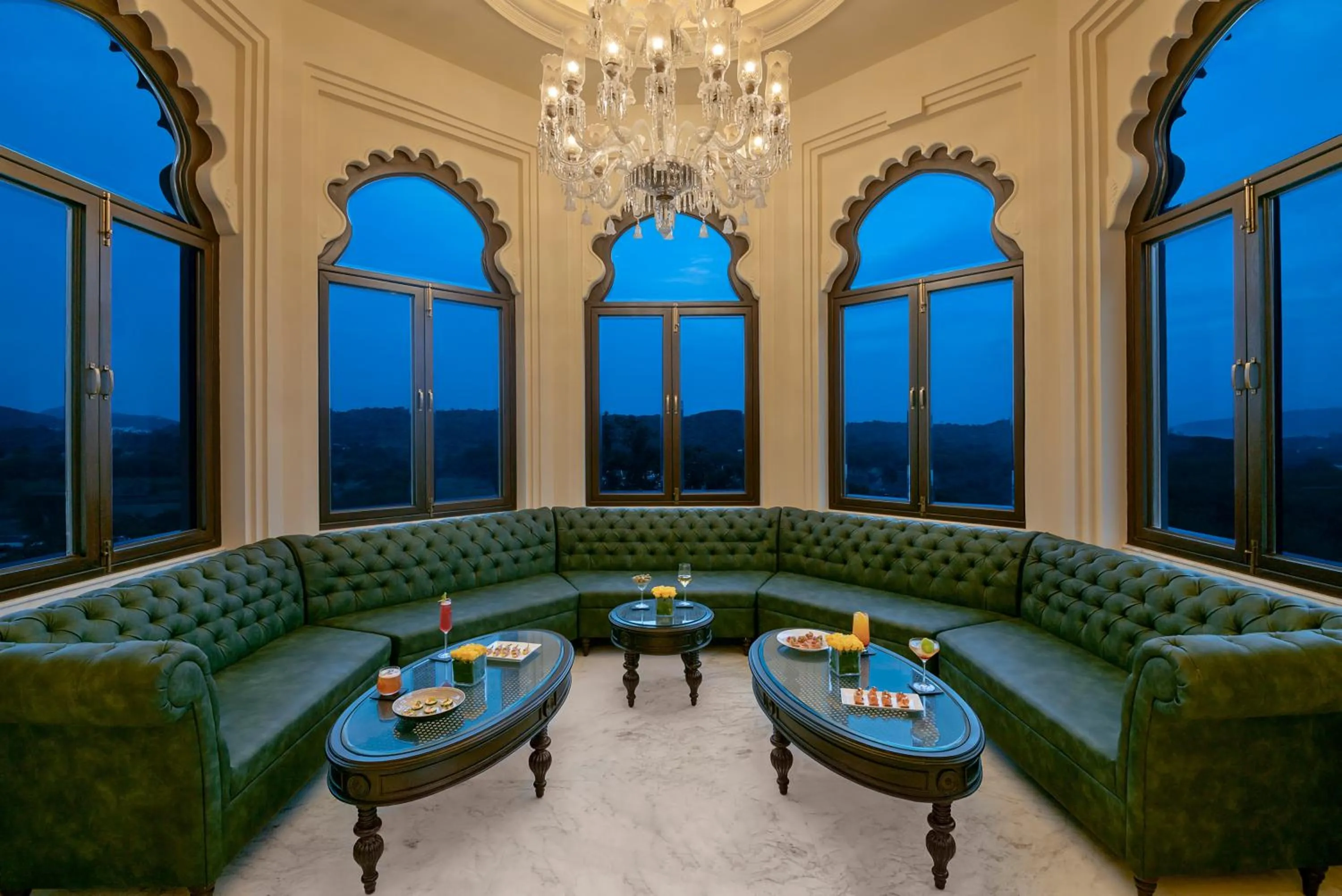 Lounge or bar in Aurika, Udaipur - Luxury by Lemon Tree Hotels