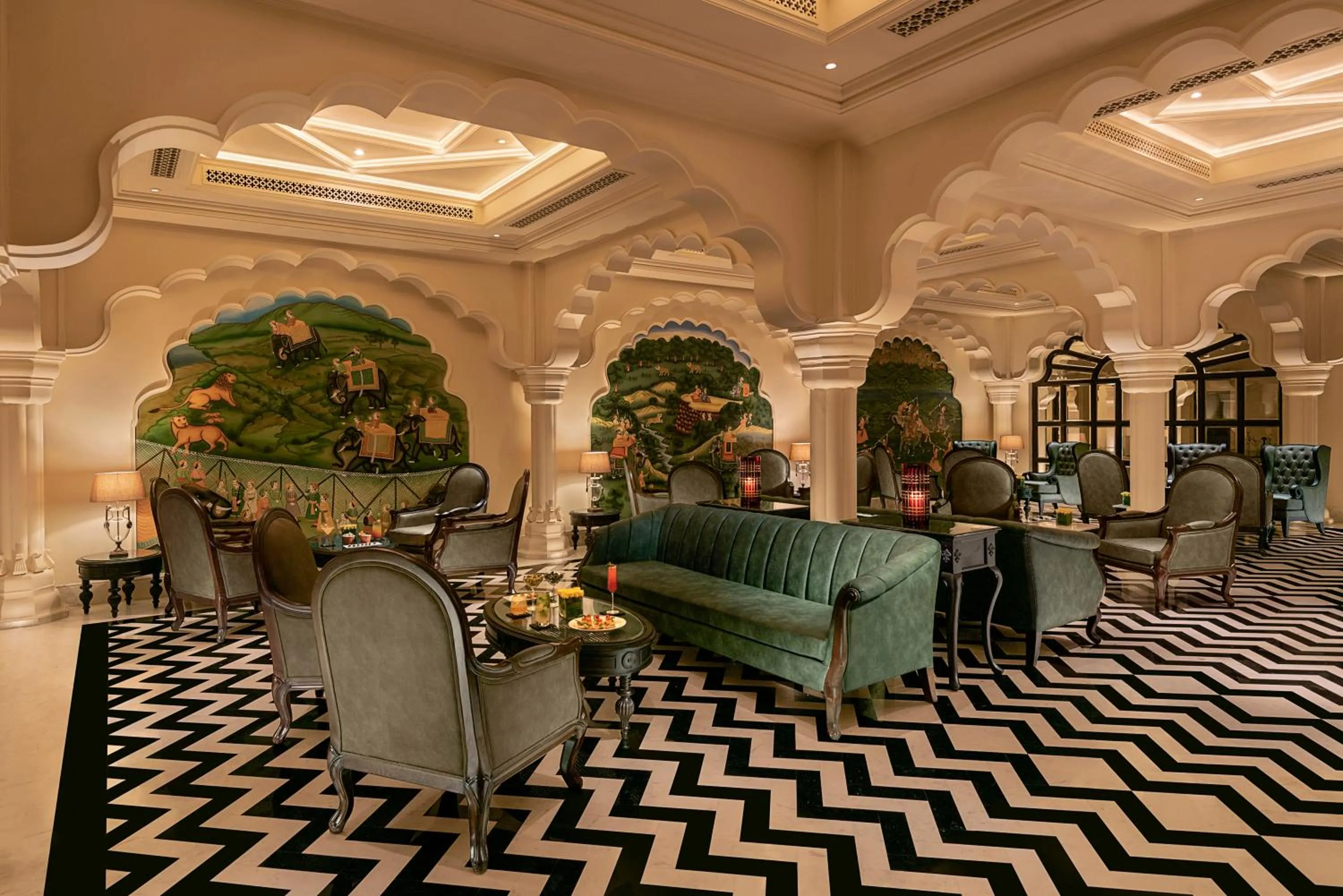 Lounge or bar in Aurika, Udaipur - Luxury by Lemon Tree Hotels