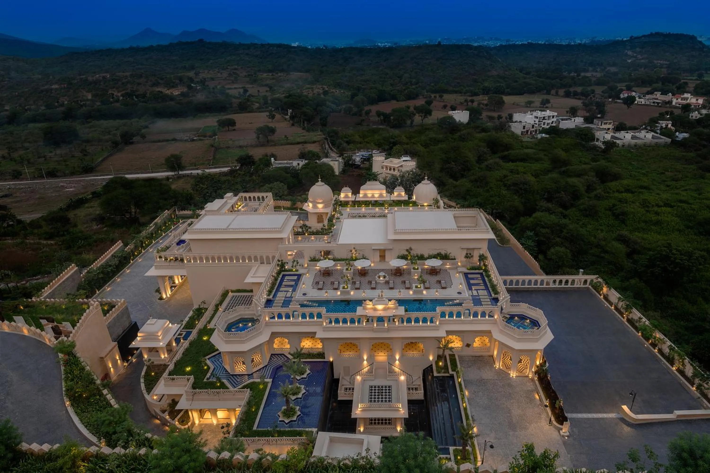 Bird's eye view in Aurika, Udaipur - Luxury by Lemon Tree Hotels