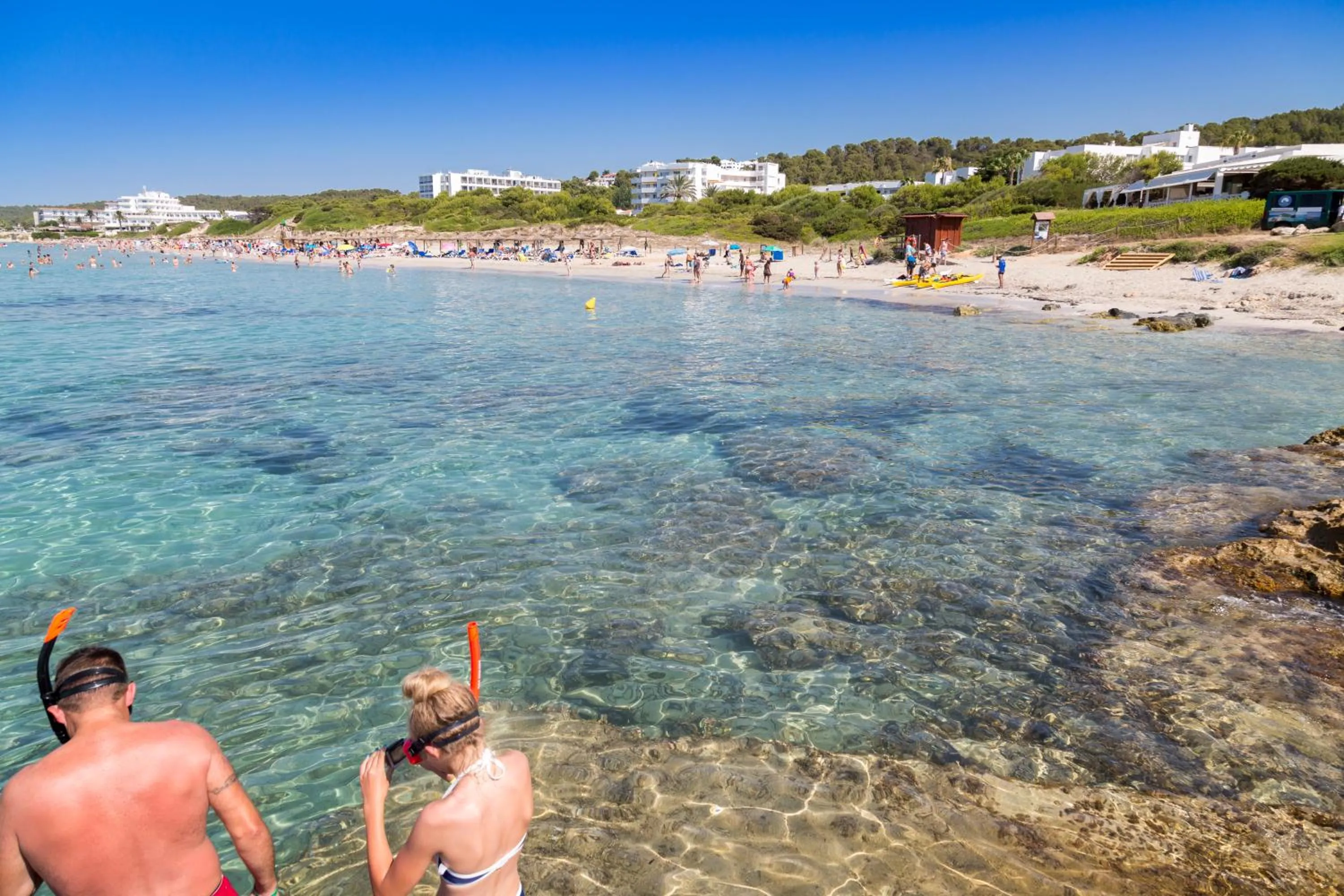 Beach in Seth Mestral & Llebeig