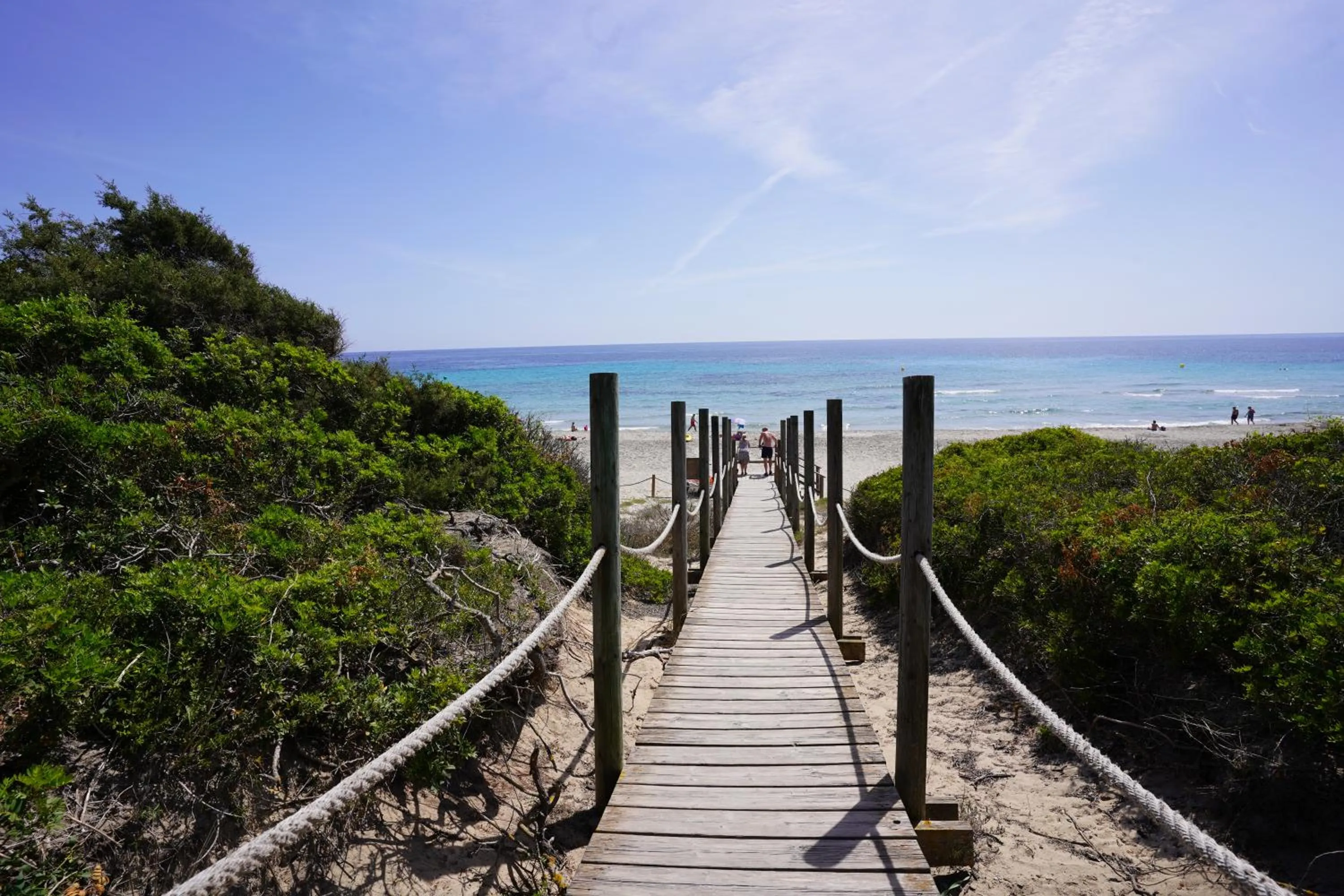 Beach in Seth Mestral & Llebeig