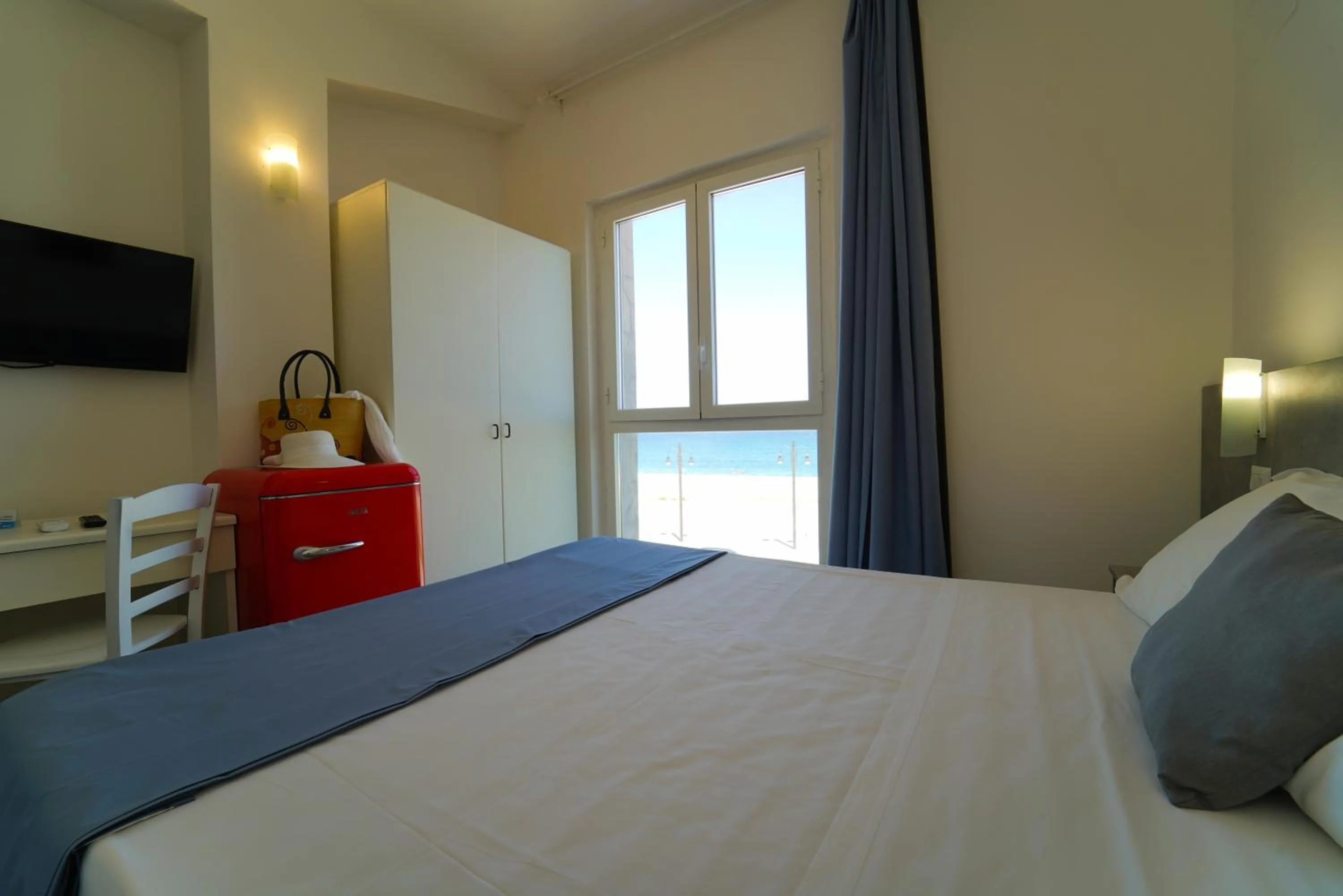 Bedroom, Bed in Hotel Rivabella