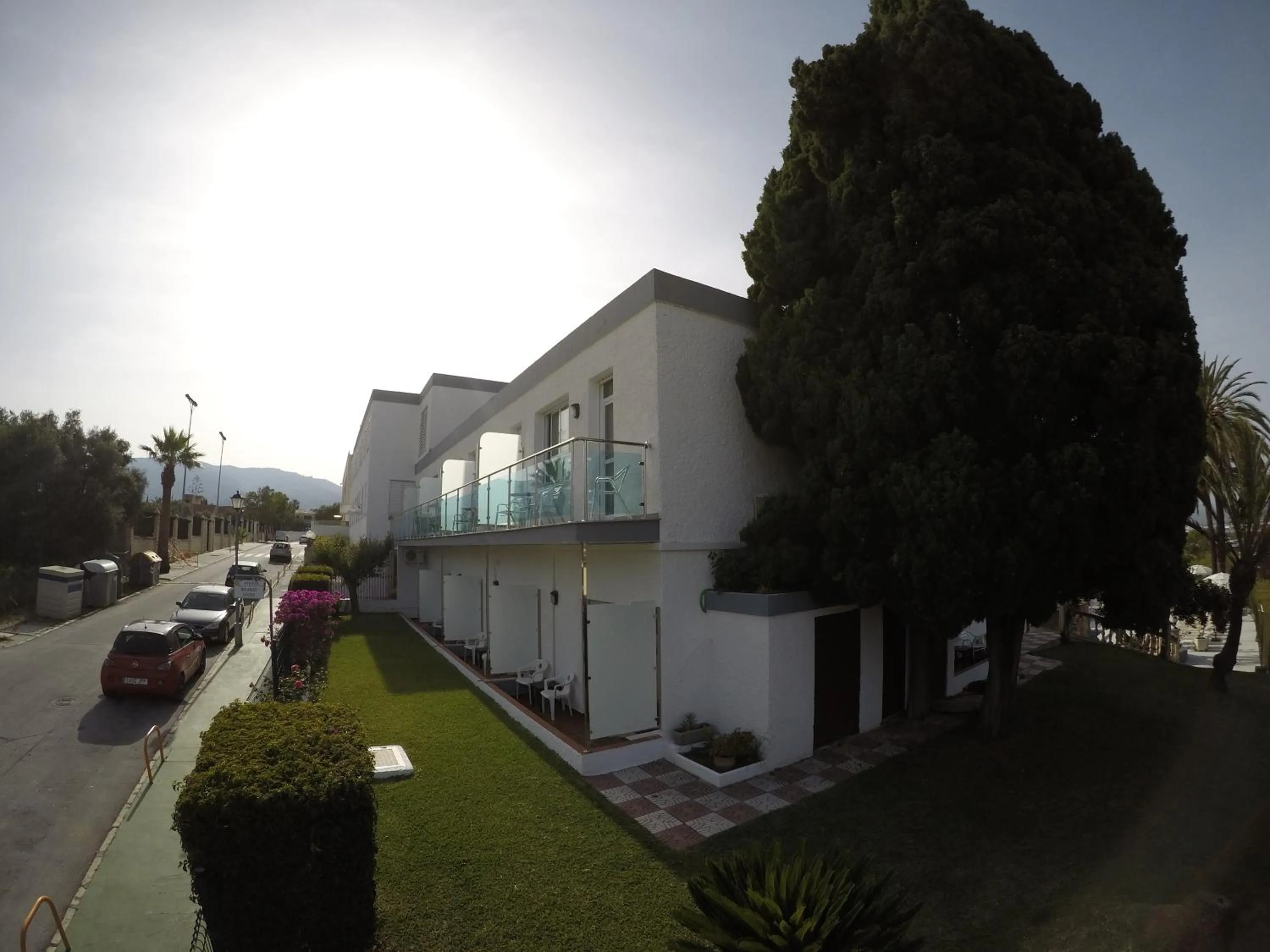 Facade/entrance in Hotel Complejo Los Rosales