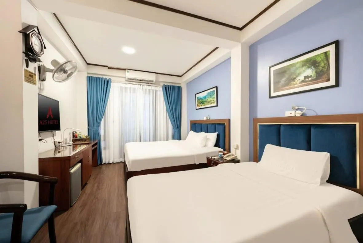 Bedroom, Bed in A25 Hotel - 26 Hàng Nón