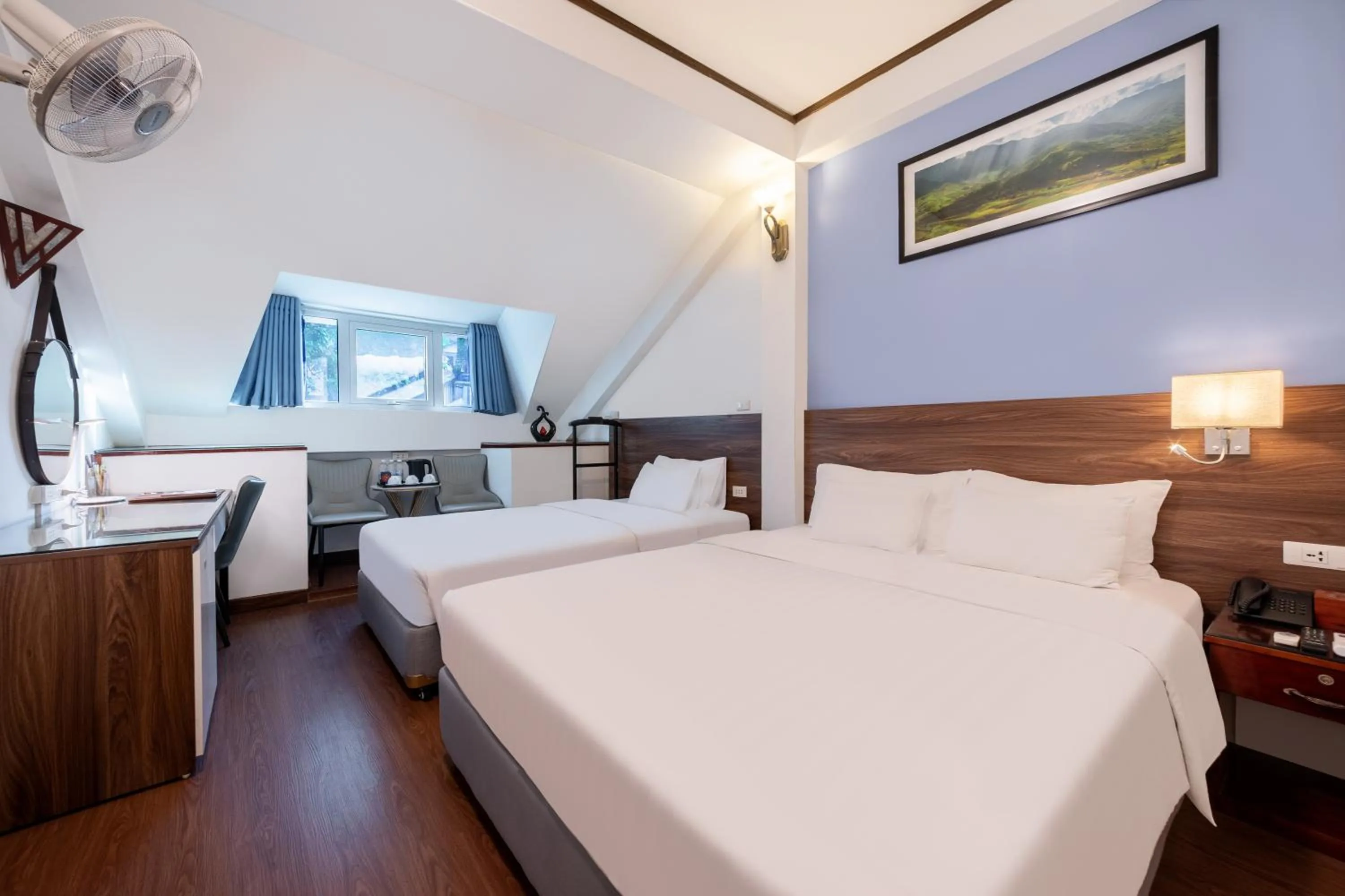 Bed in A25 Hotel - 26 Hàng Nón