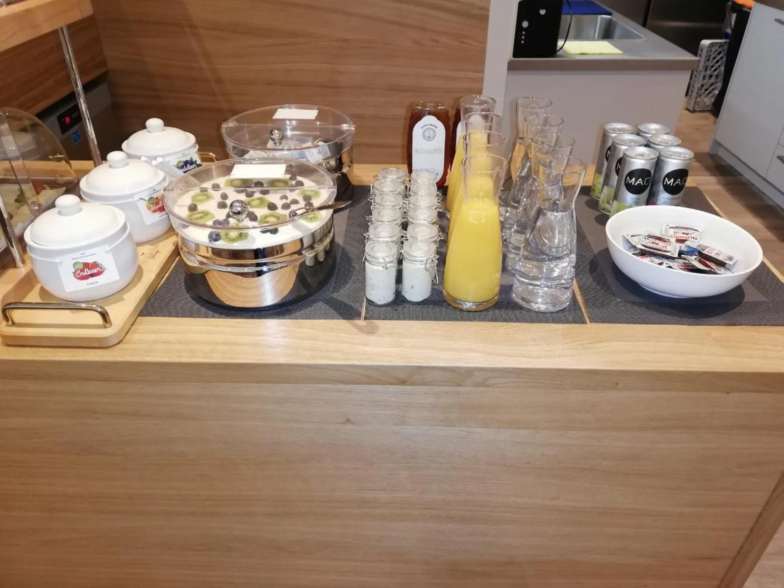 Food and drinks in Flöckner B&B