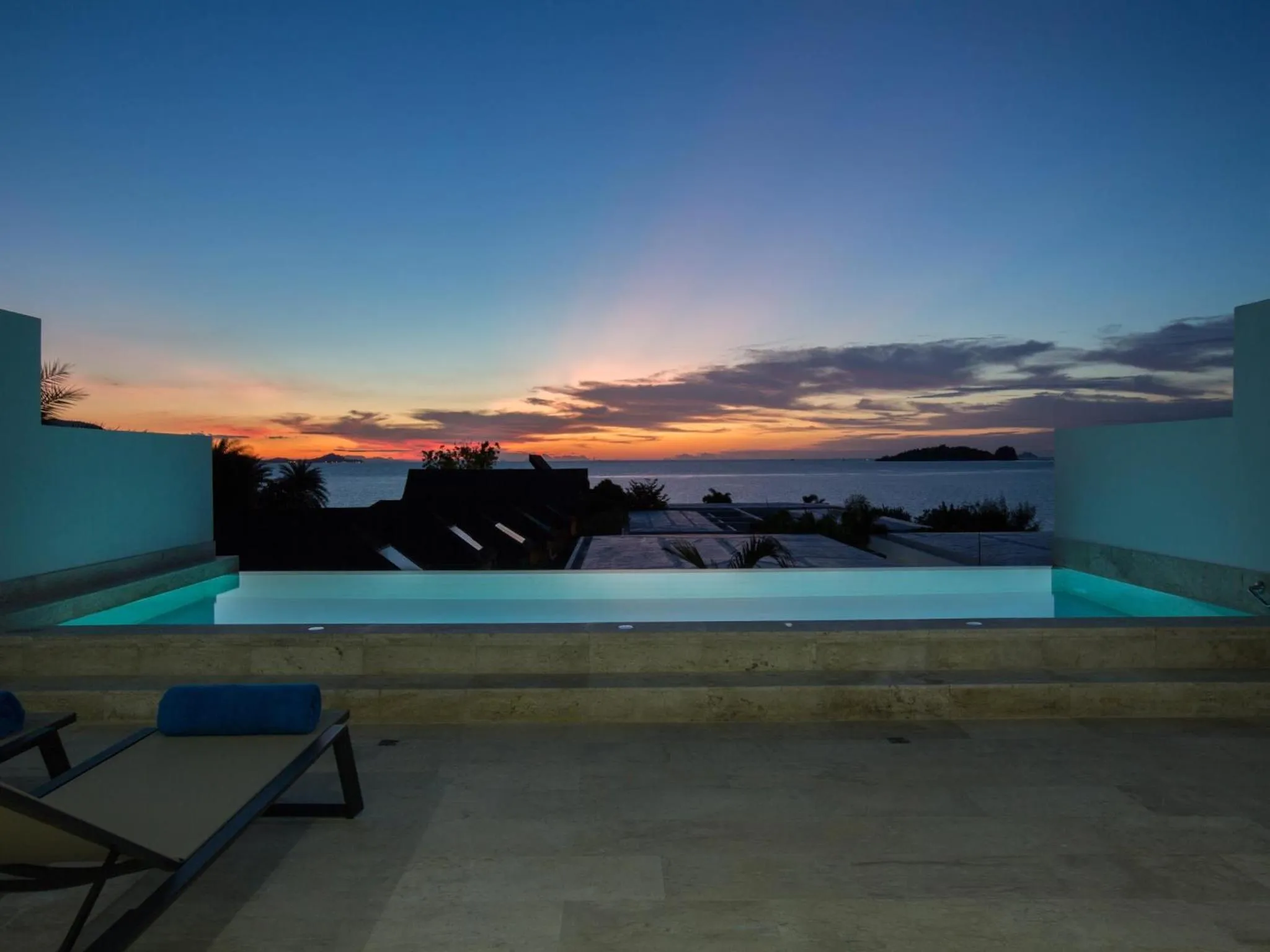 Balcony/Terrace in Skye Beach Koh Samui