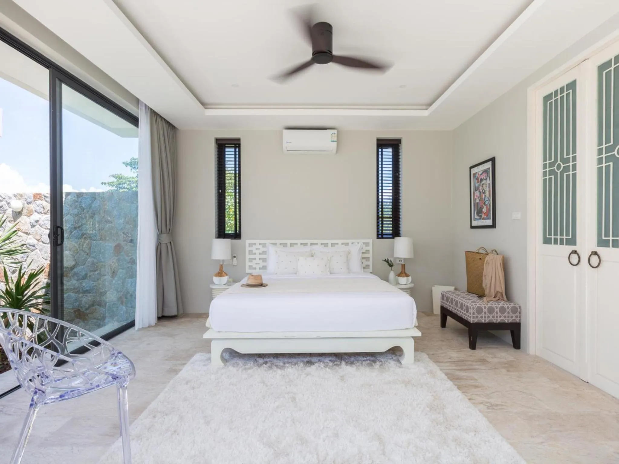 Bed in Skye Beach Koh Samui