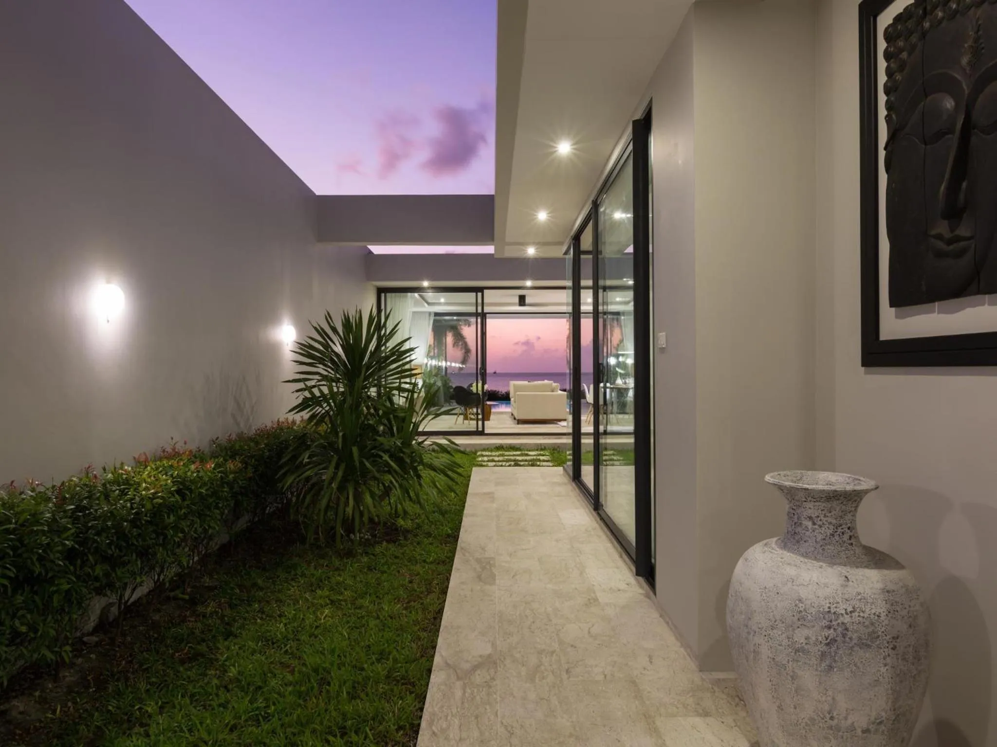 Garden view in Skye Beach Koh Samui