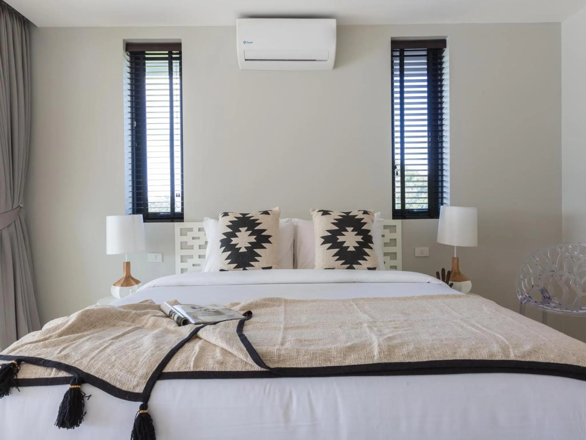 Bed in Skye Beach Koh Samui