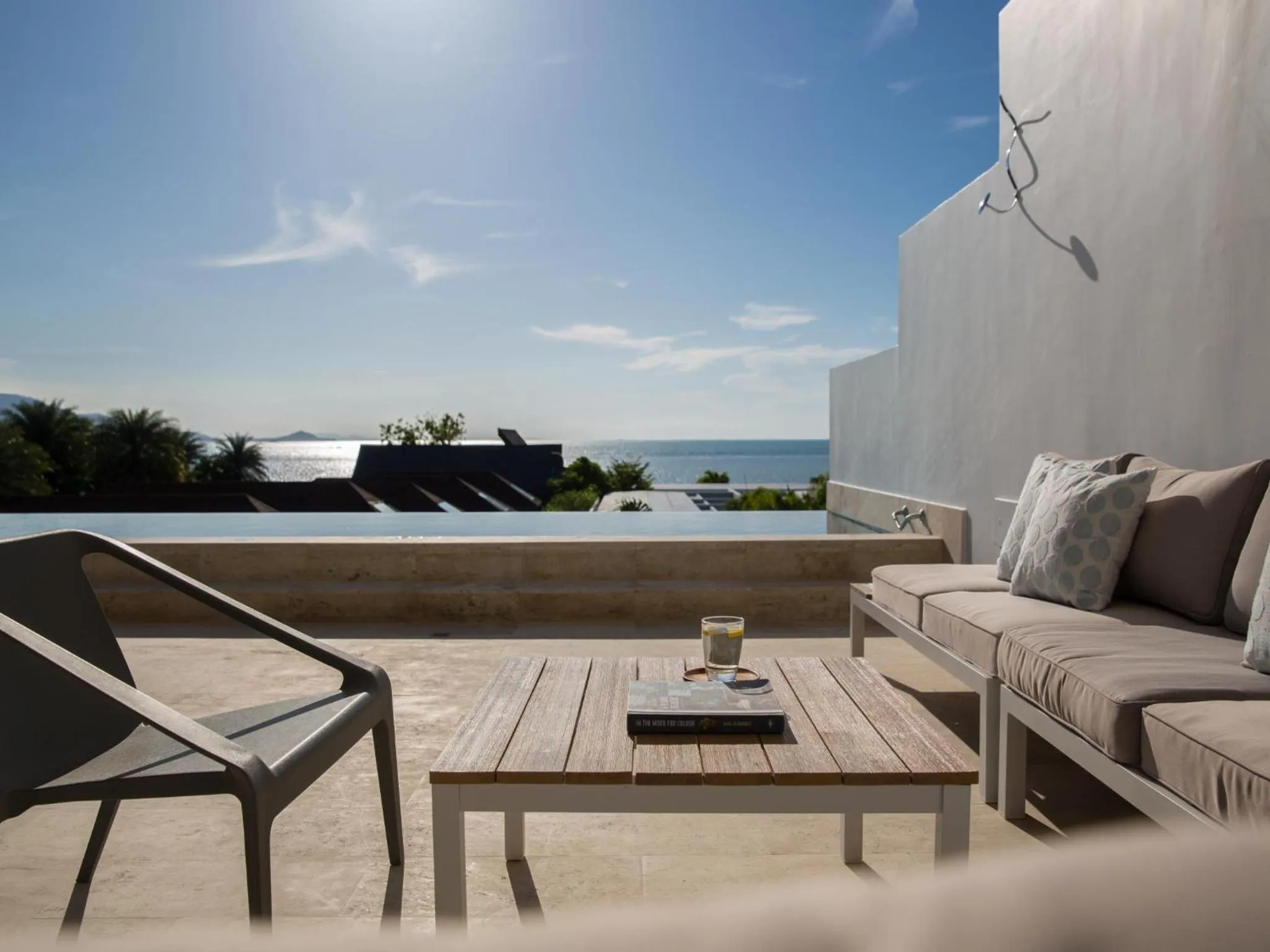 Seating area in Skye Beach Koh Samui