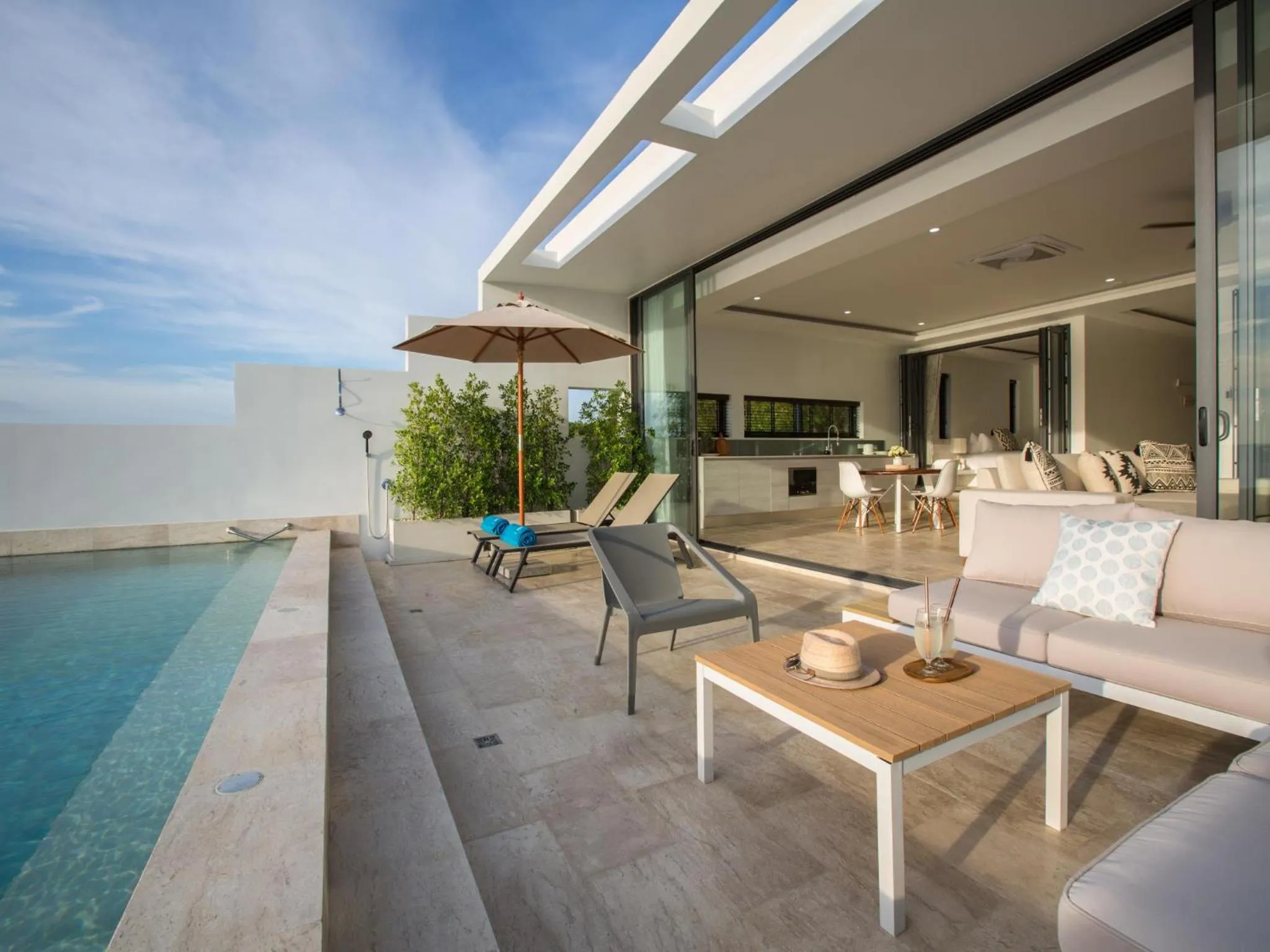 Balcony/Terrace in Skye Beach Koh Samui