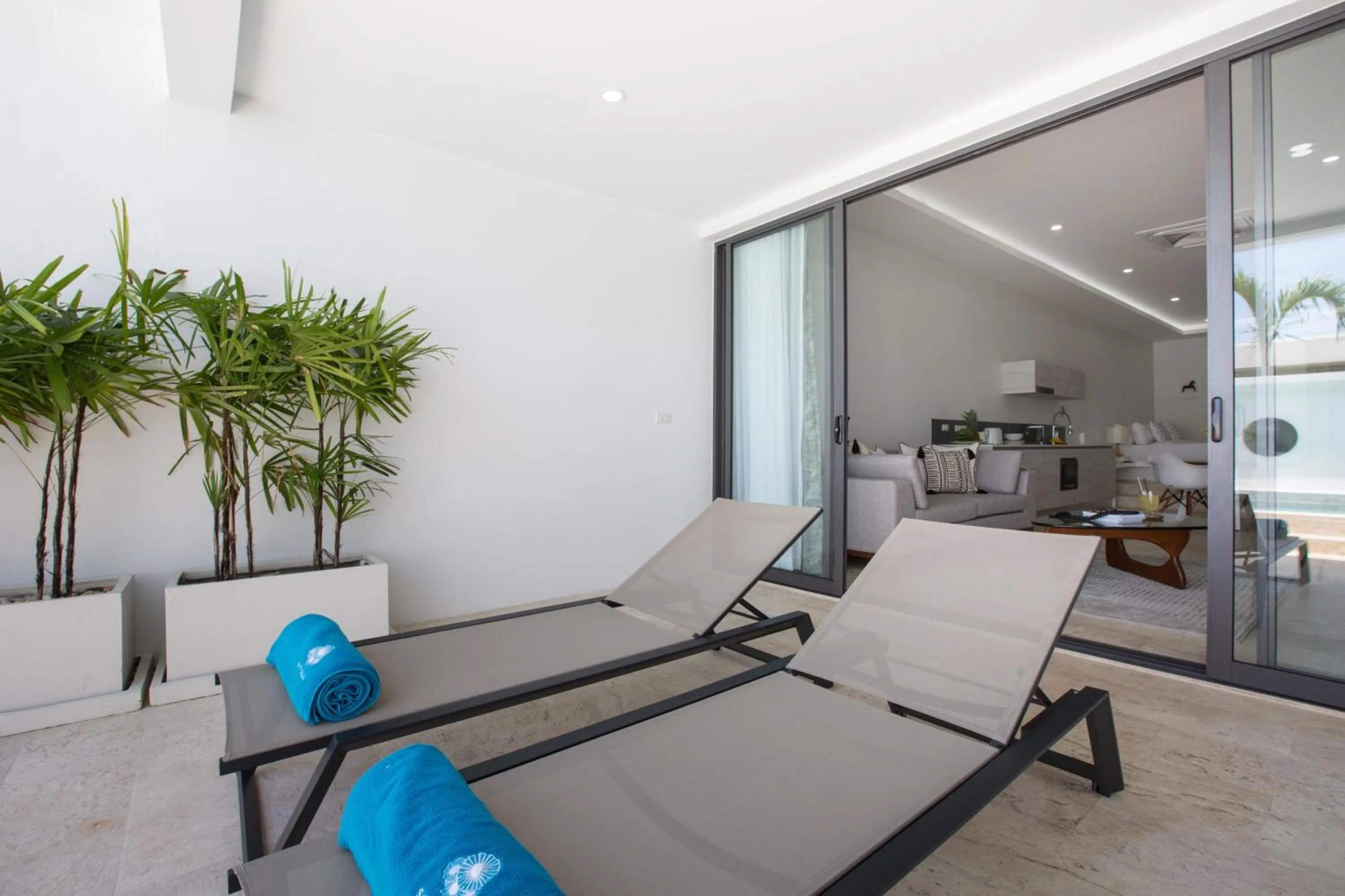 Balcony/Terrace in Skye Beach Koh Samui