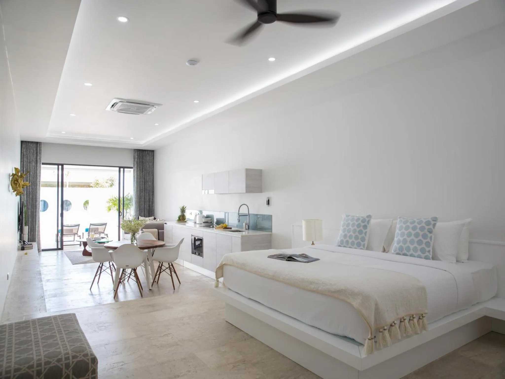 Bed in Skye Beach Koh Samui