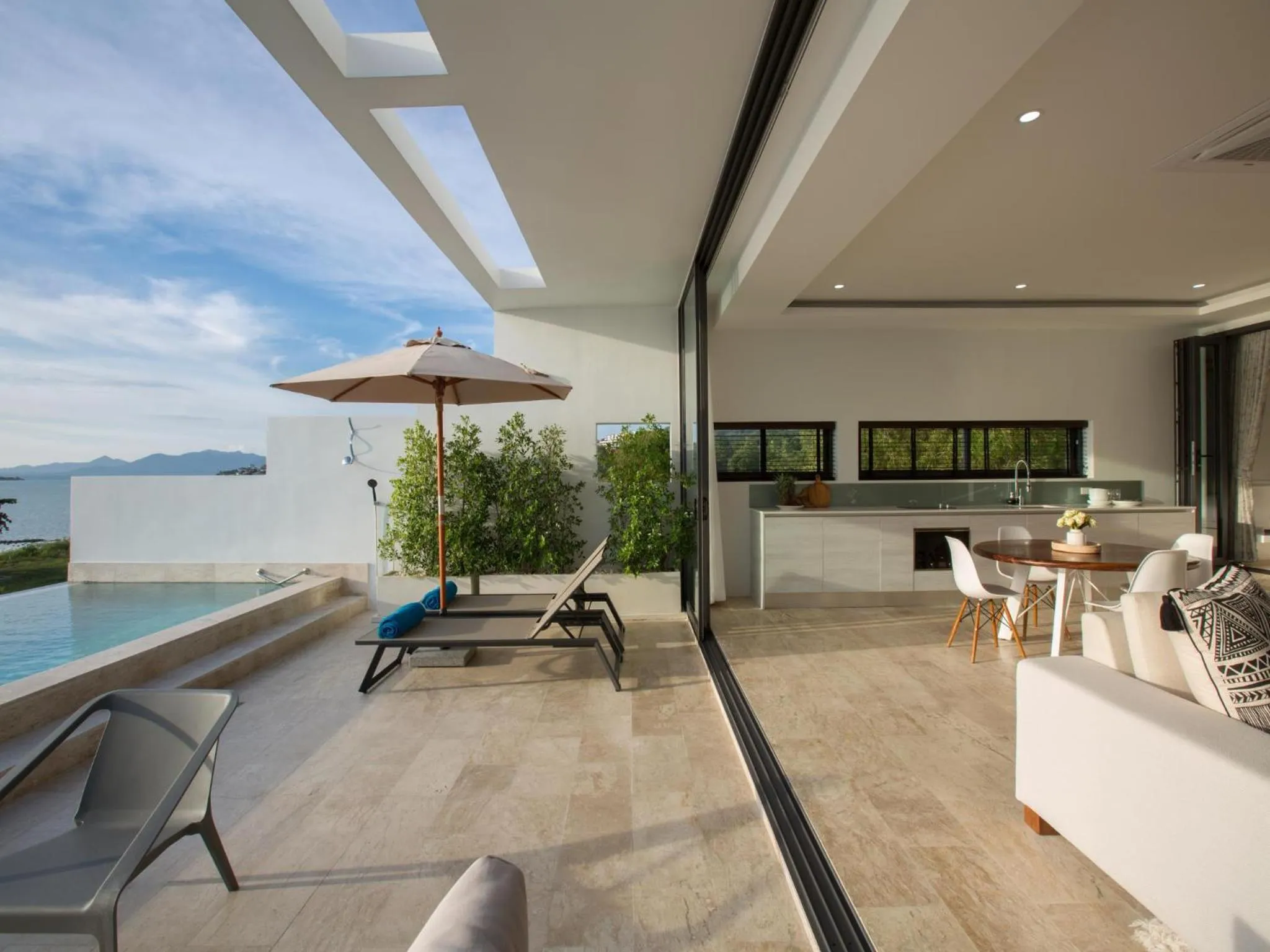 Balcony/Terrace in Skye Beach Koh Samui