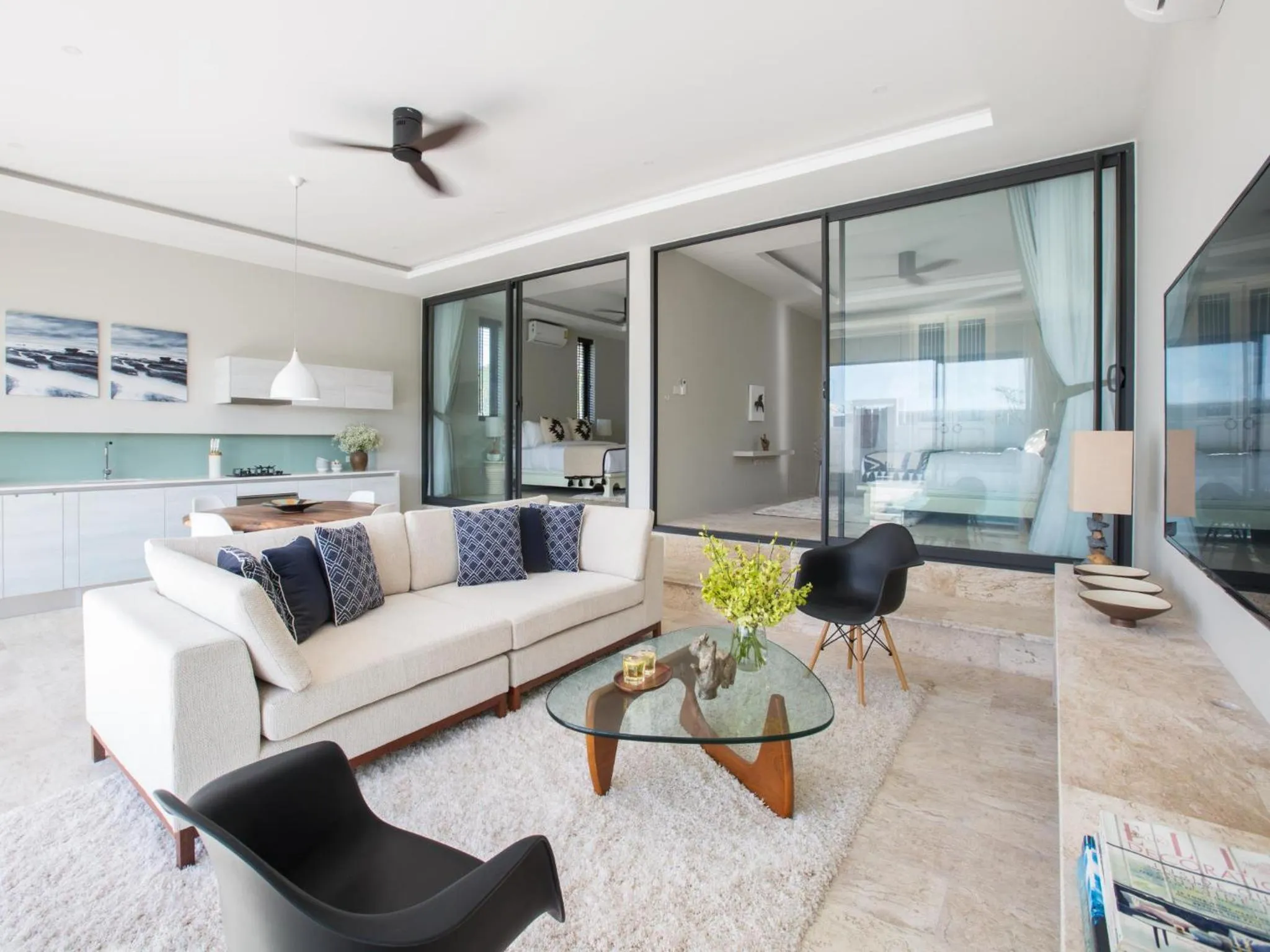 Kitchen or kitchenette in Skye Beach Koh Samui