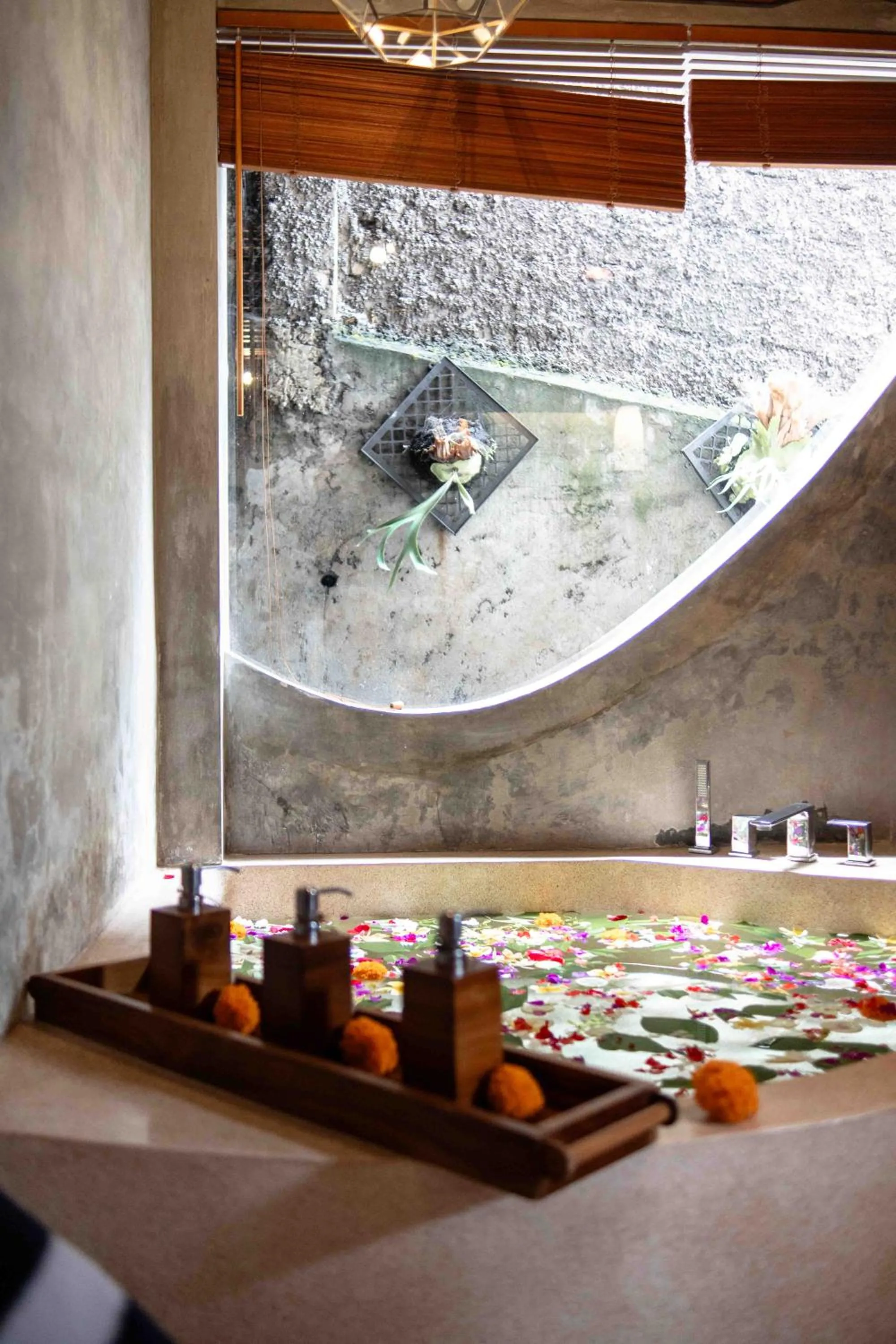 Bathroom in The Sender Pool Suites
