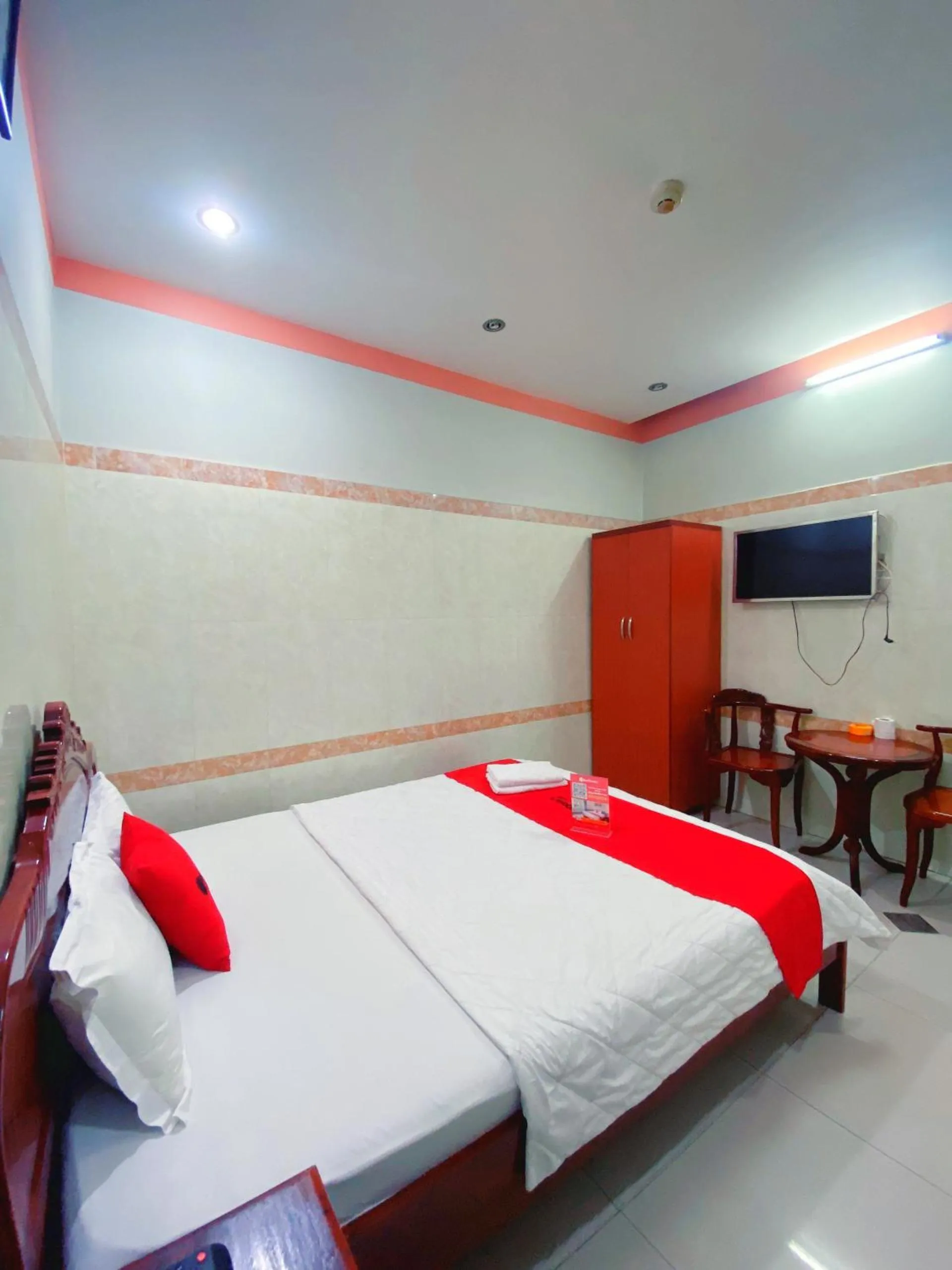 Bed in Chin Sao Hotel Nguyen Thi Thap