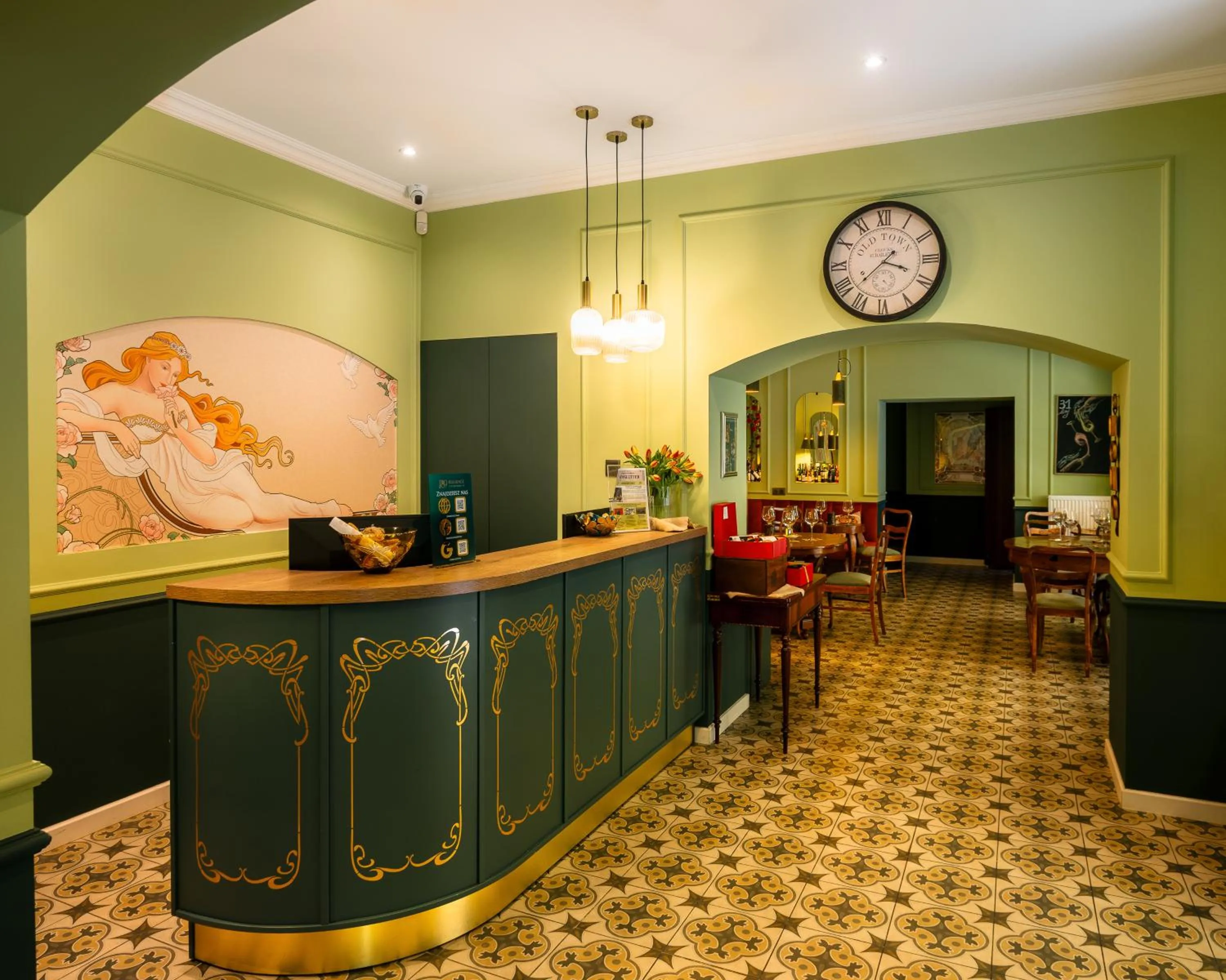 Lobby or reception in Piotrkowska 89 Residence