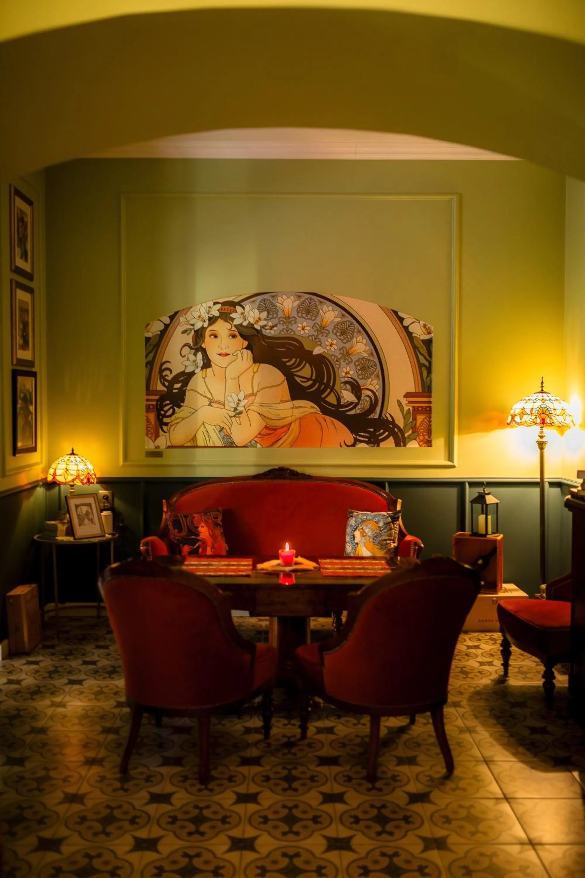 Lobby or reception in Piotrkowska 89 Residence