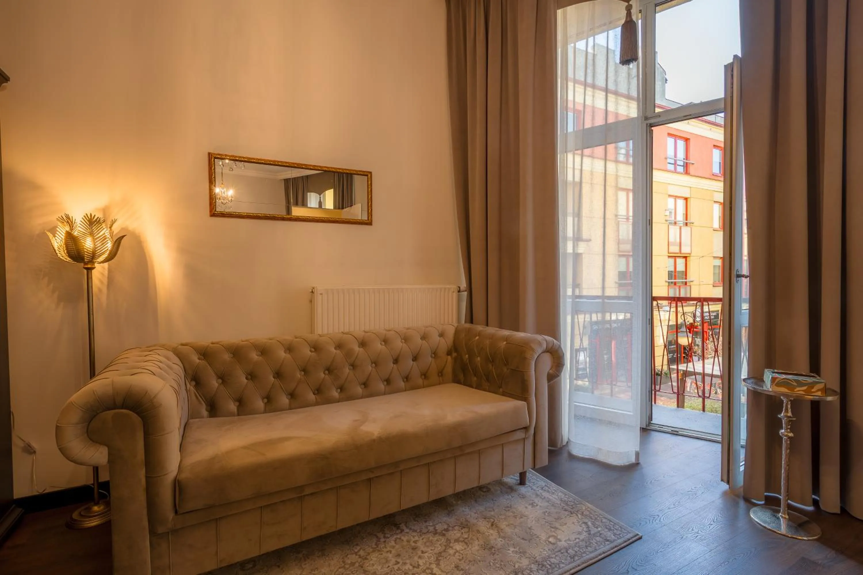 Balcony/Terrace in Piotrkowska 89 Residence