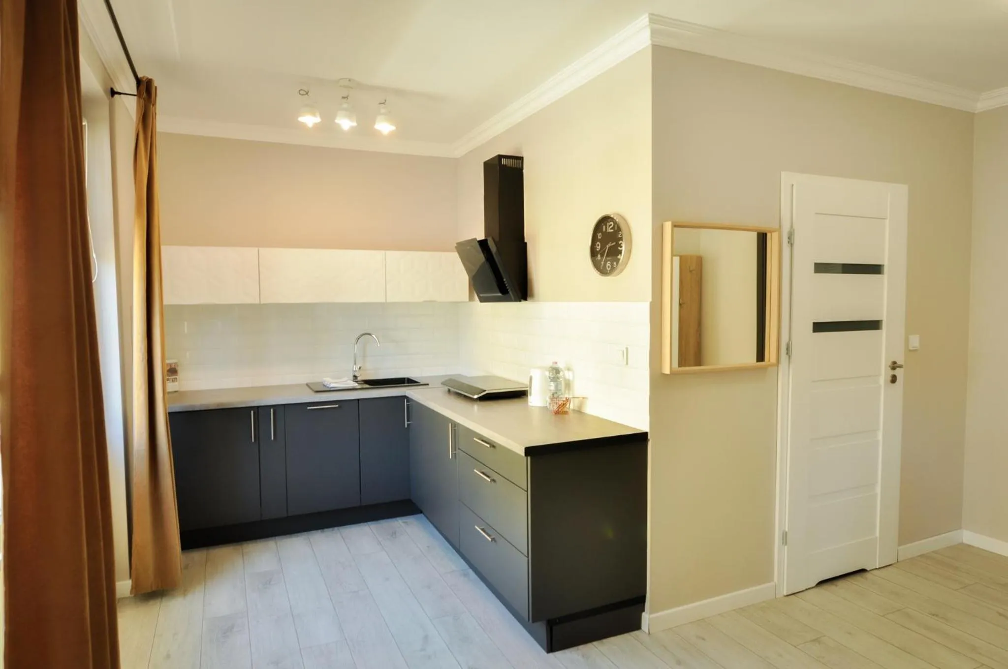 Kitchen or kitchenette in Piotrkowska 89 Residence