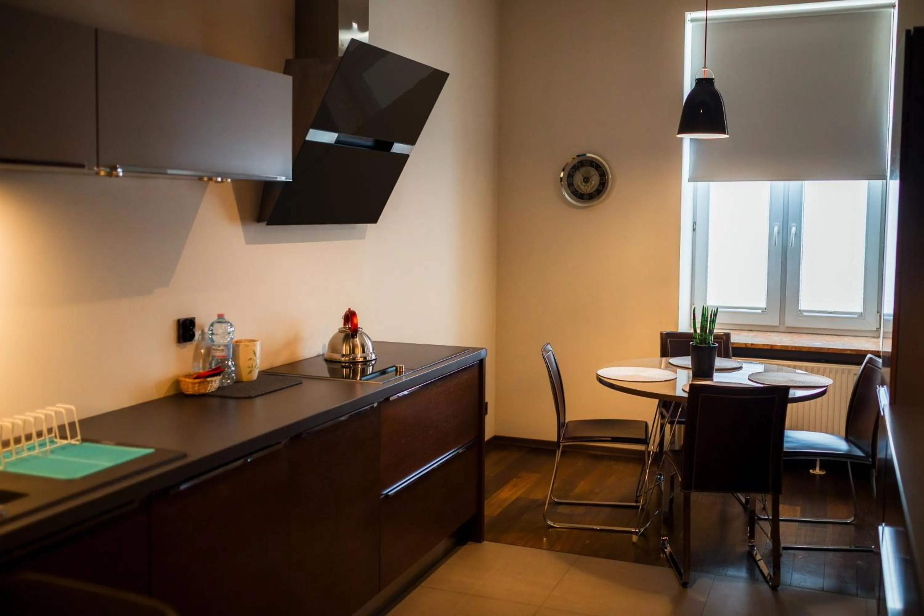 Kitchen or kitchenette in Piotrkowska 89 Residence