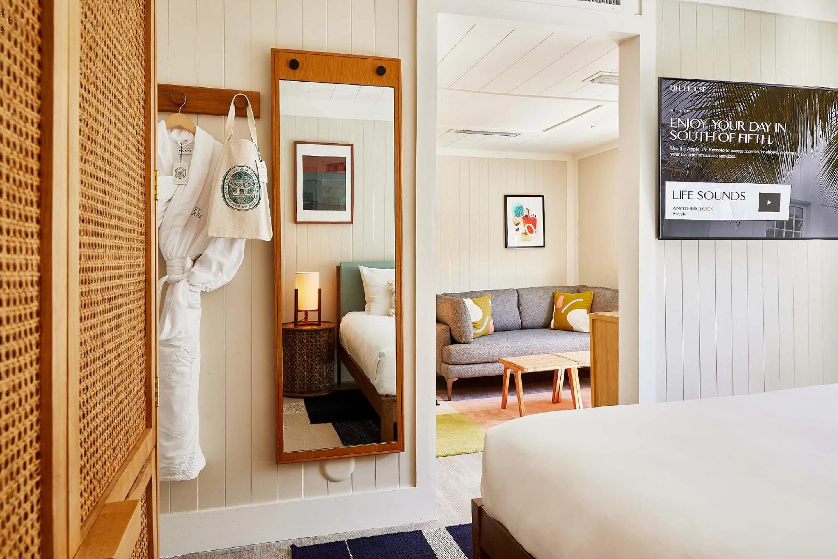 Bedroom in Life House, South of Fifth