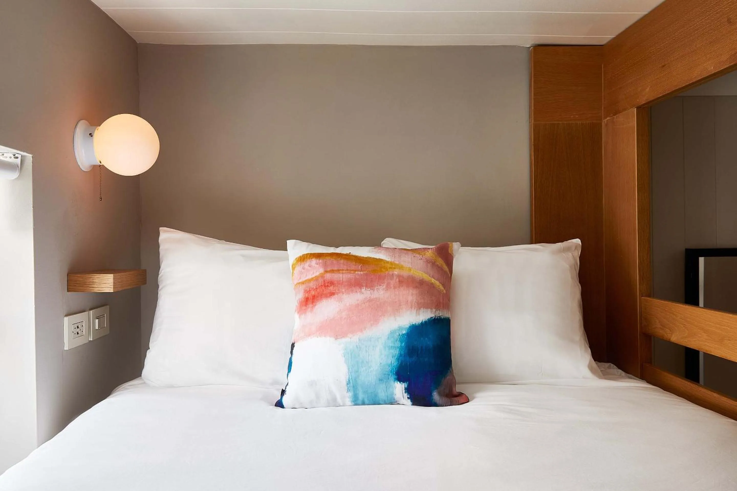 Bed in Life House, South of Fifth