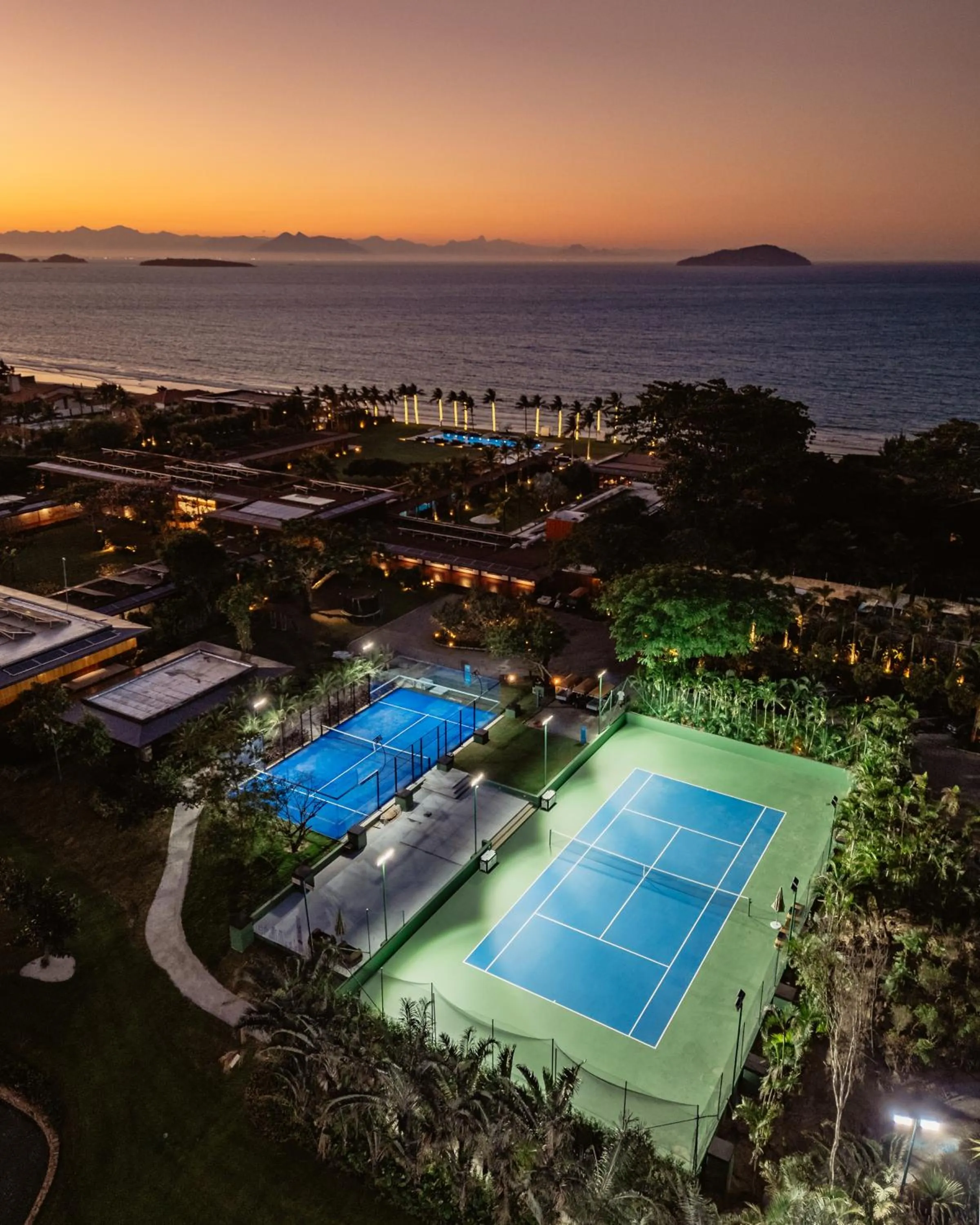 Tennis court in A Concept Hotel & Spa