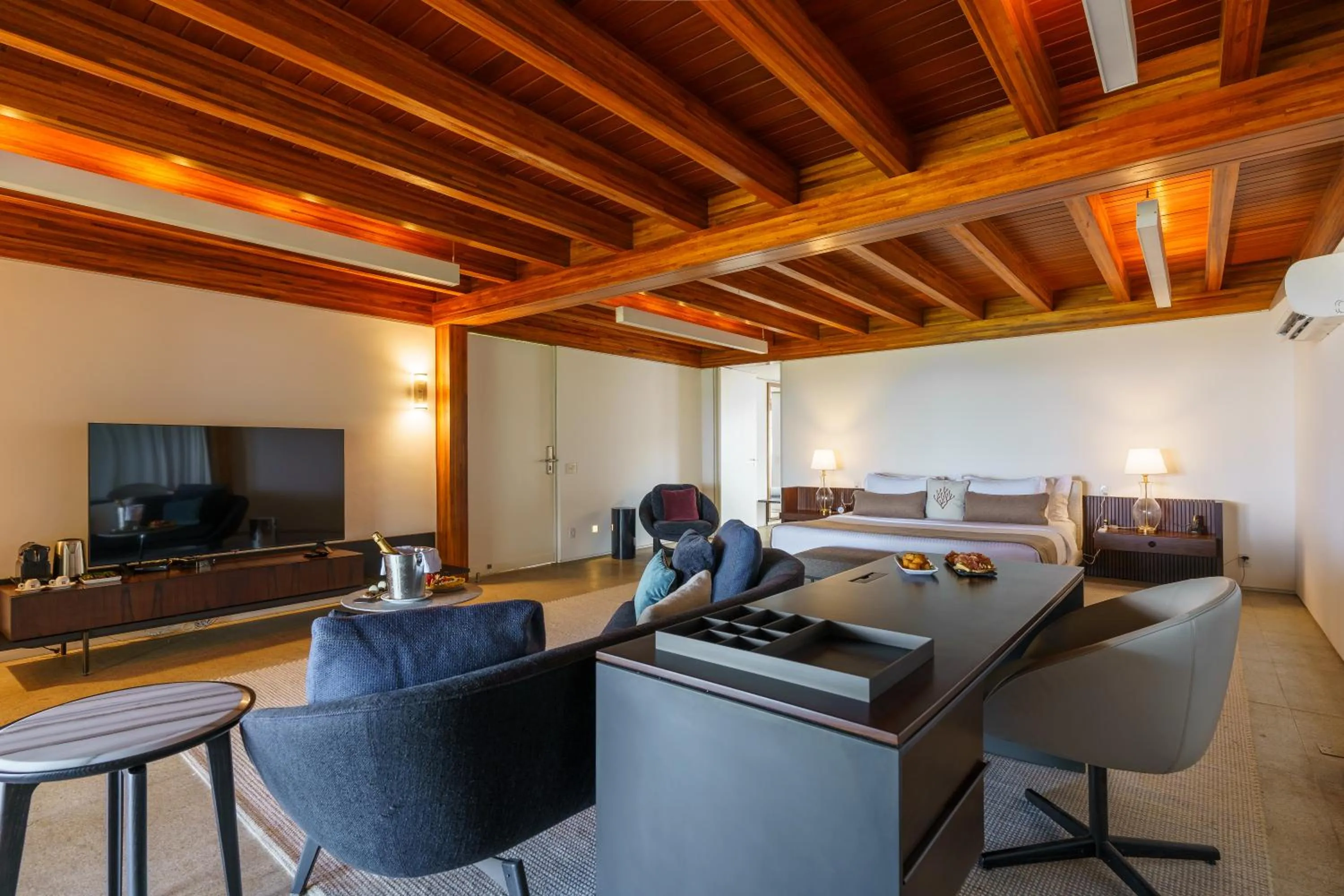 Communal lounge/ TV room in A Concept Hotel & Spa