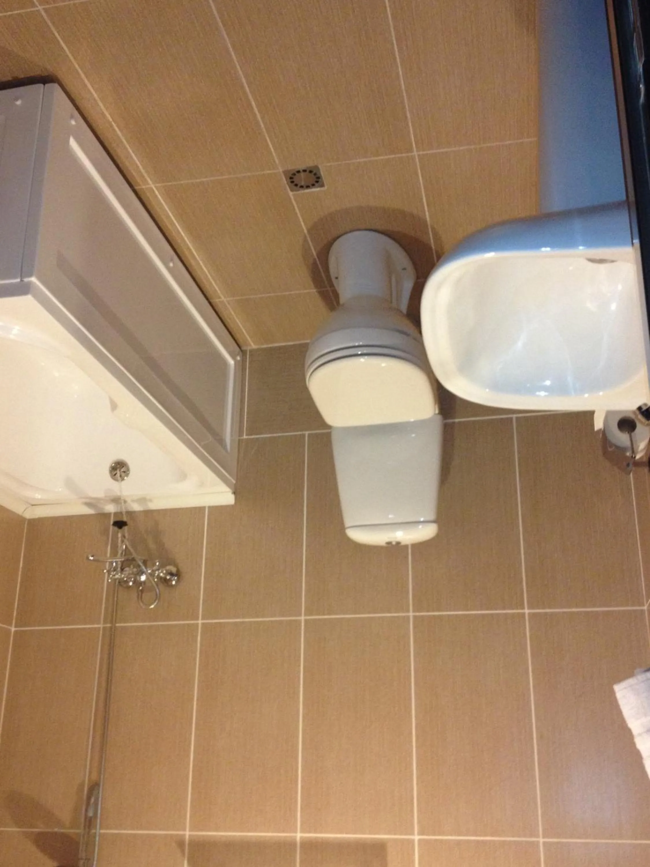 Bathroom in Hotel Corner